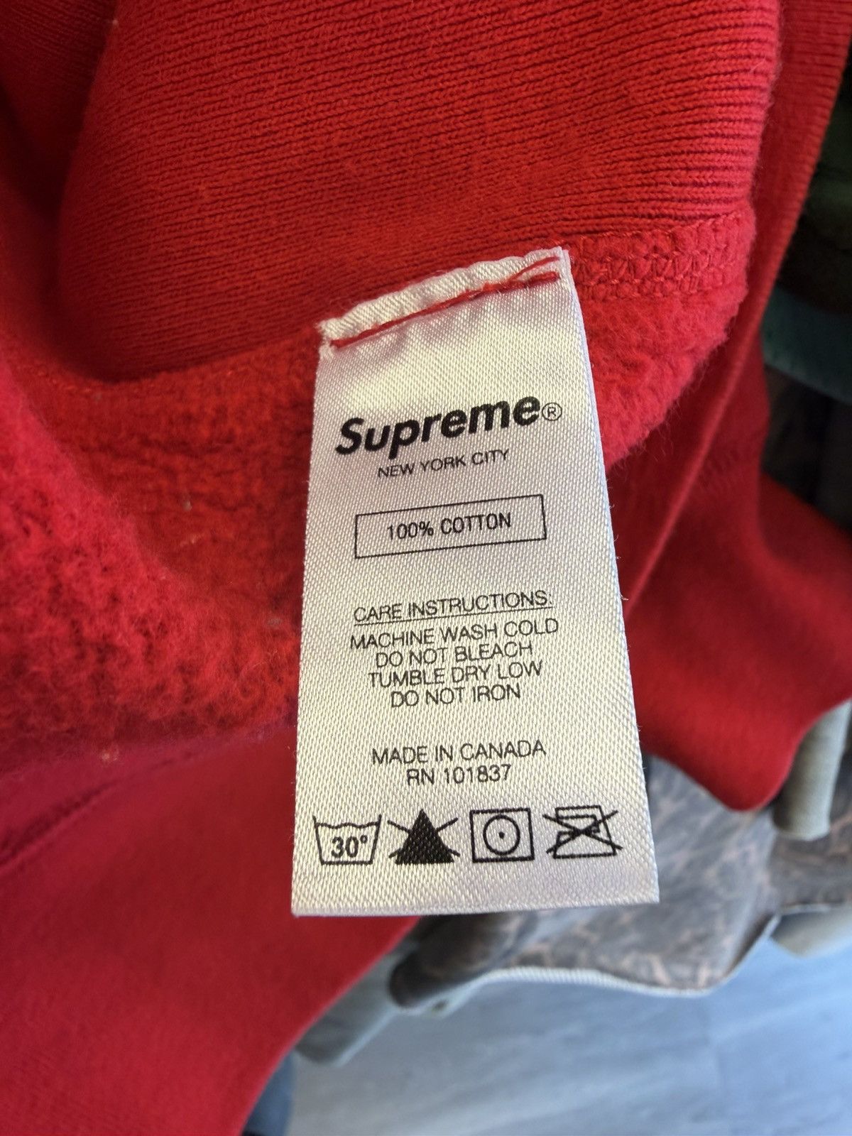Supreme Supreme Drop Shadow Hoodie Size US S / EU 44-46 / 1 - 4 Thumbnail