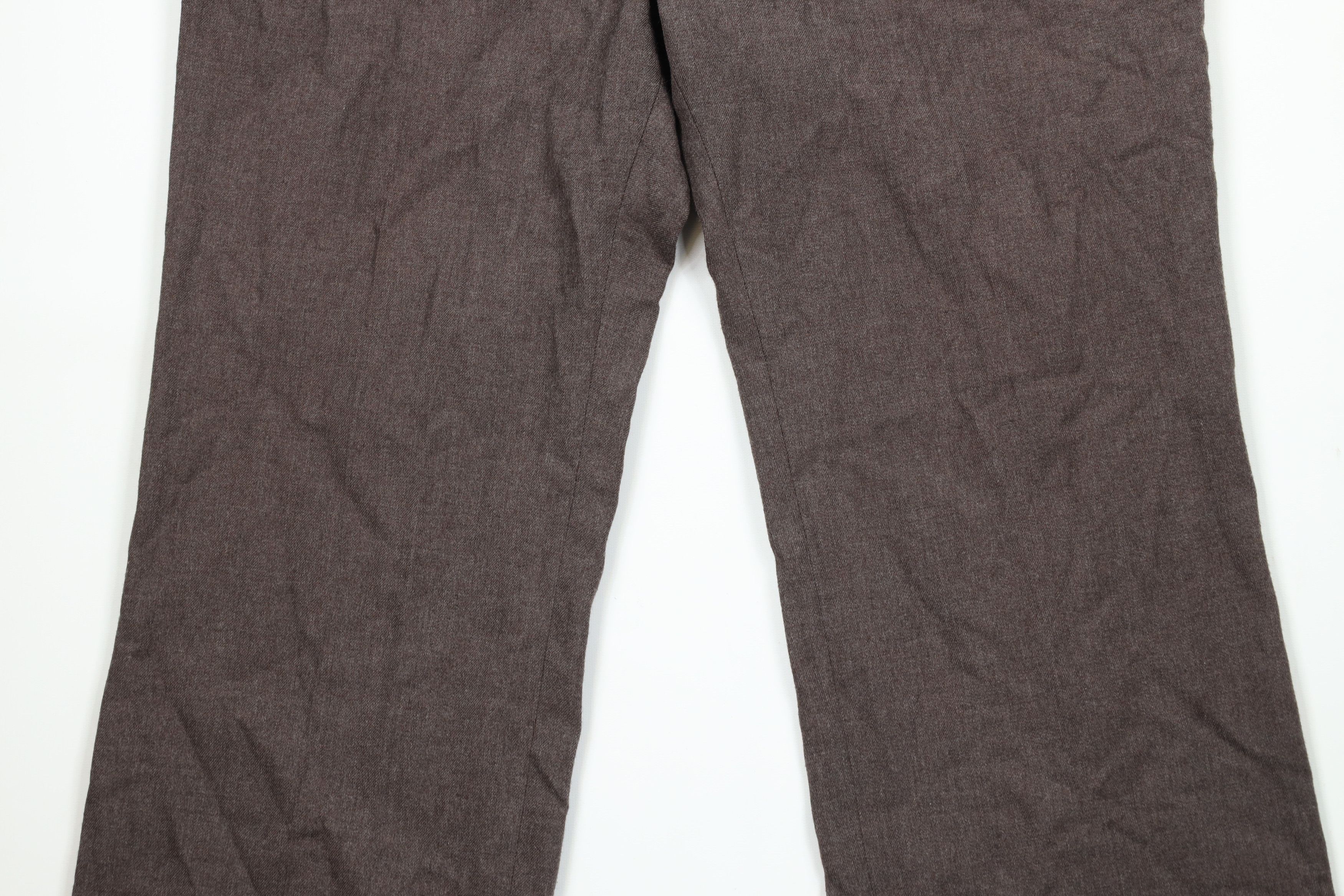 Vintage Vintage 70s Streetwear Bell Bottoms Chino Pants Brown USA Size US 38 / EU 54 - 3 Thumbnail