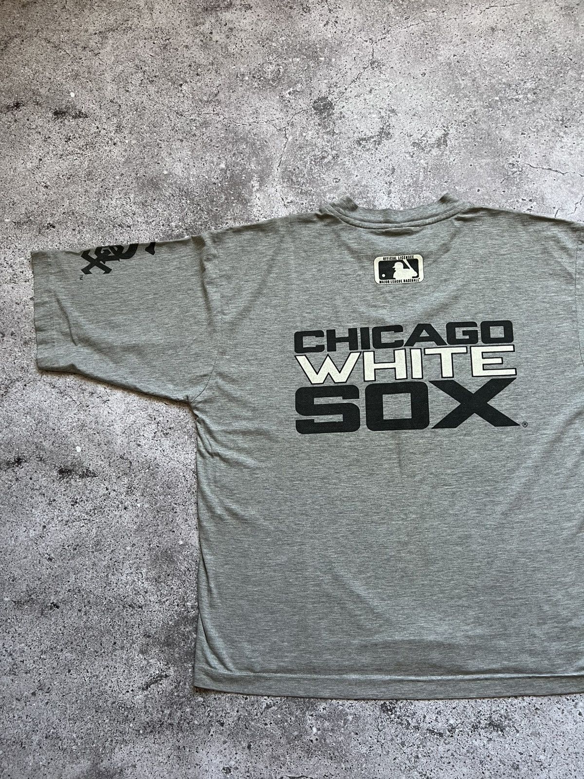 MLB Vintage 90s Chicago White Sox Tim Raines Rock of Ages Size US L / EU 52-54 / 3 - 13 Thumbnail