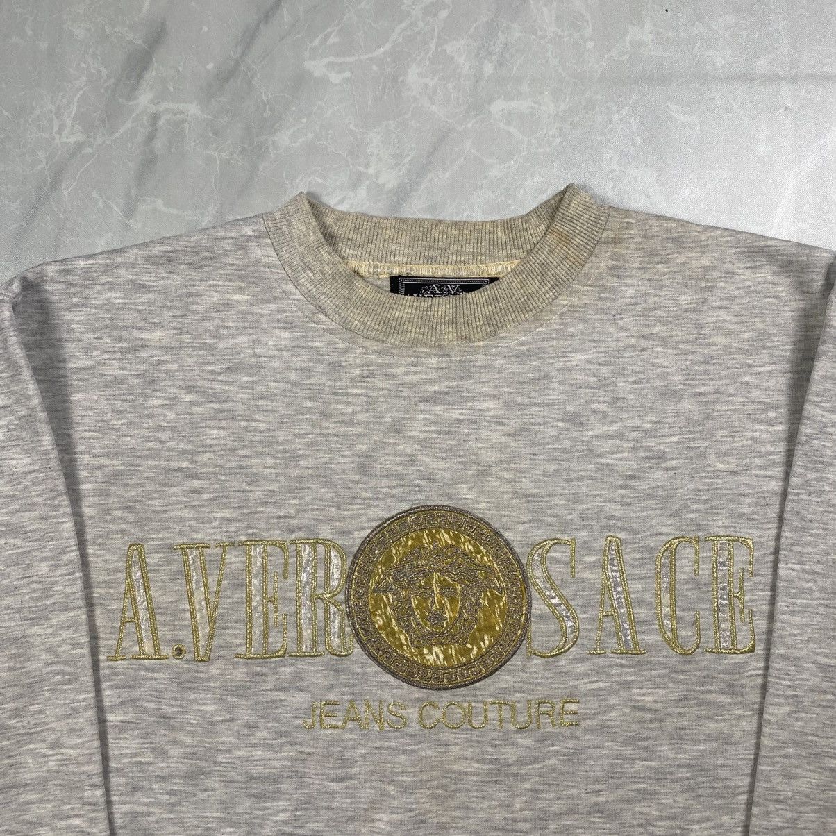 Versace Jeans Couture Vintage A.Versace Jeans Couture Boxy Crewneck Size US M / EU 48-50 / 2 - 2 Thumbnail