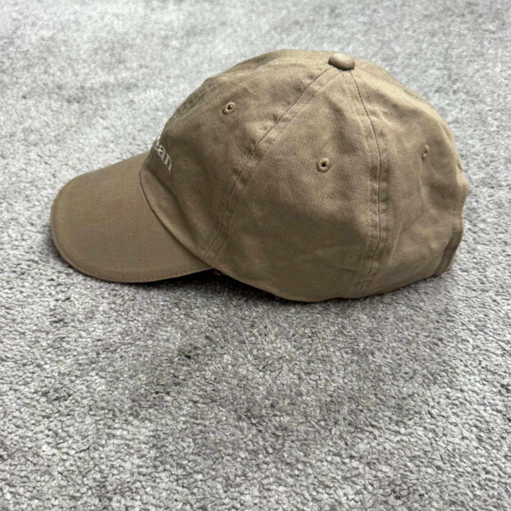 Vintage L.L. Bean Powercap LED Lighted Strapback Baseball Cap Hat Mens Tan Adjustable Cap Size ONE SIZE - 3 Thumbnail