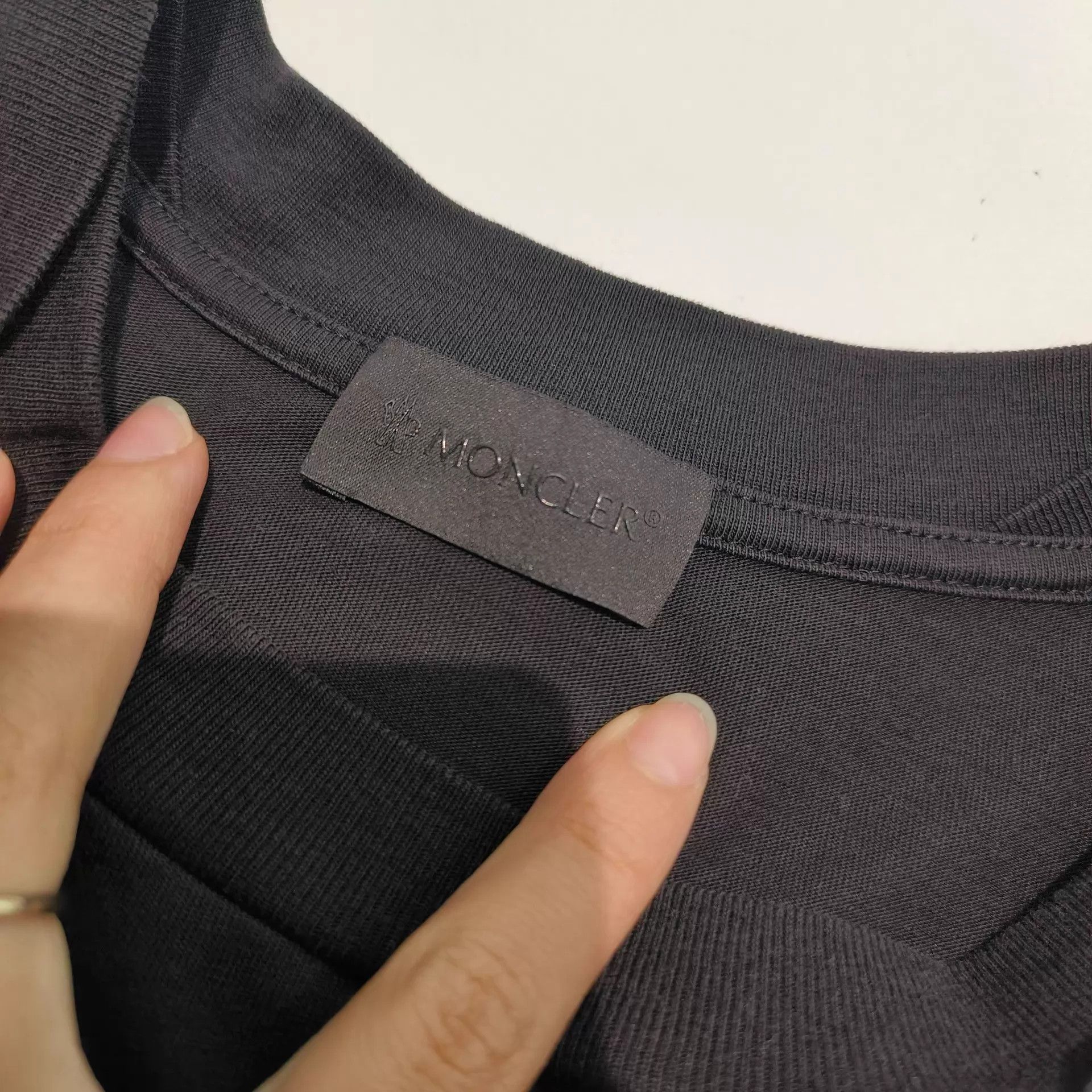 Moncler Moncler Black Waist Logo Short Sleeve T-Shirt S 99New Size US S / EU 44-46 / 1 - 3 Thumbnail