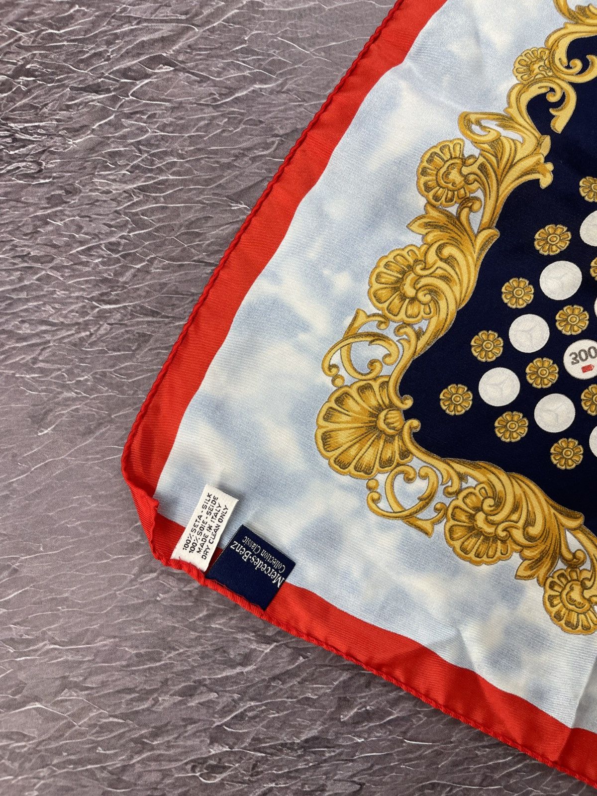 Mercedes-Benz Mercedes-Benz Collection Classic 1000 miglia silk scarf rare Size ONE SIZE - 15 Thumbnail