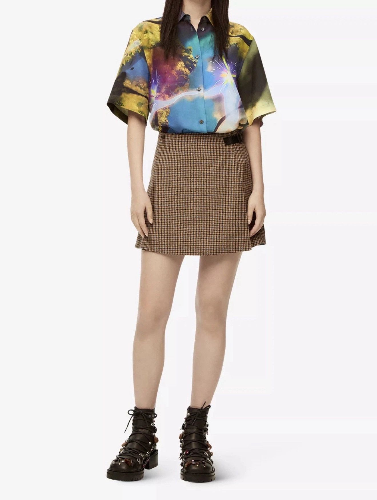 Loewe LOEWE STUDIO GHIBLI Howls Moving Castle Magic Sky Silk Shirt Size US L / EU 52-54 / 3 - 23 Thumbnail