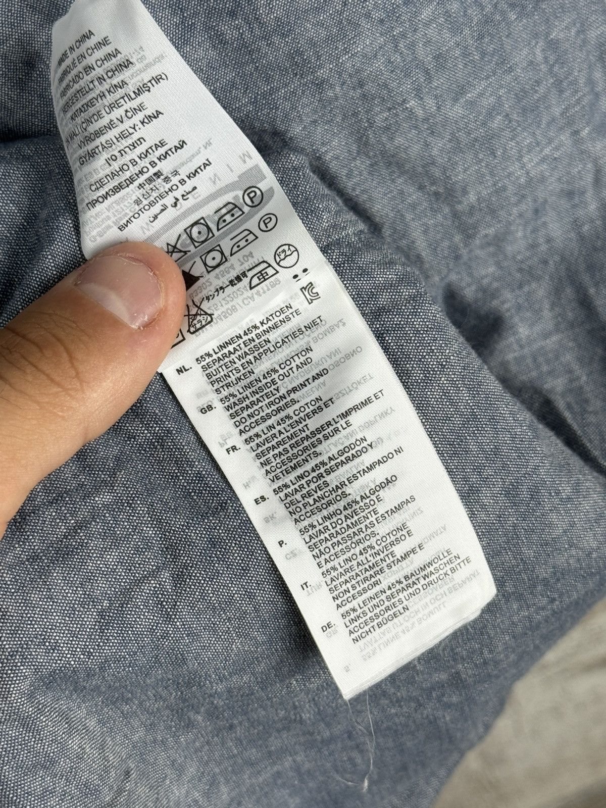 G-Star Vintage G Star Raw COMIC OVERSHIRT linen jacket military lin Size US M / EU 48-50 / 2 - 17 Thumbnail