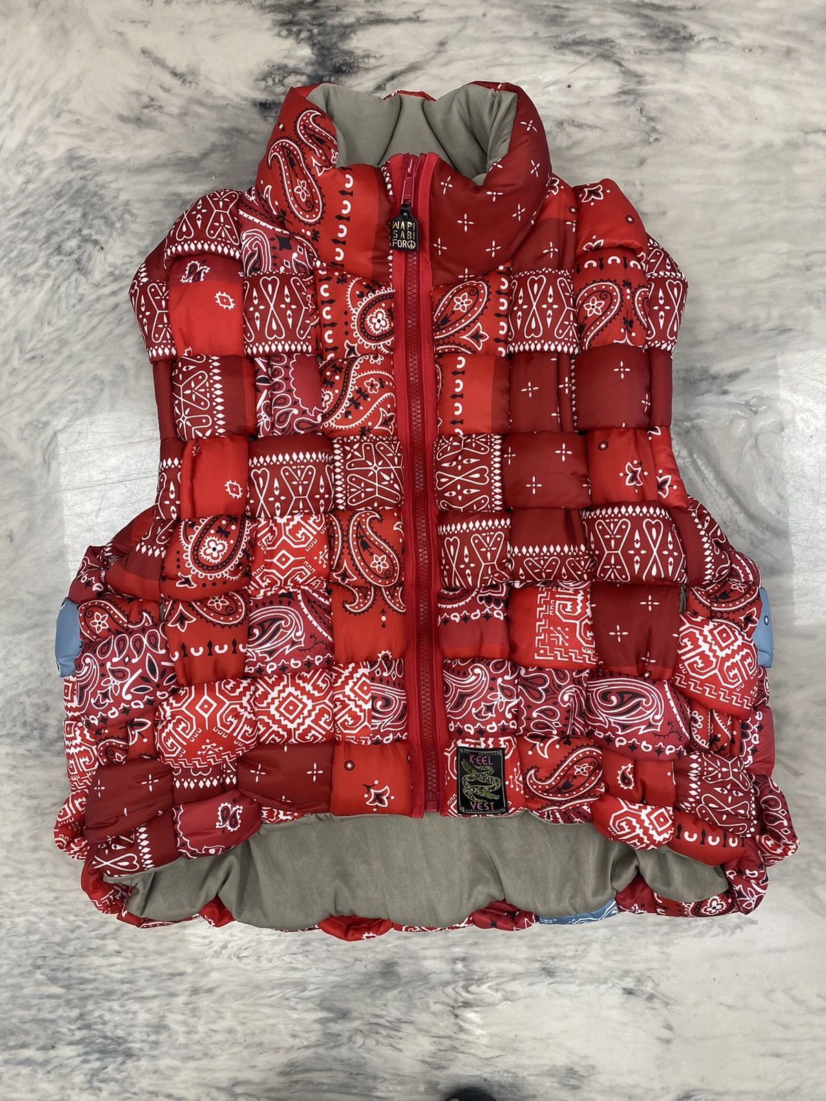 Kapital New Kapital Keel Vest Red Bandana size 2 small/medium Size US M / EU 48-50 / 2 - 5 Thumbnail