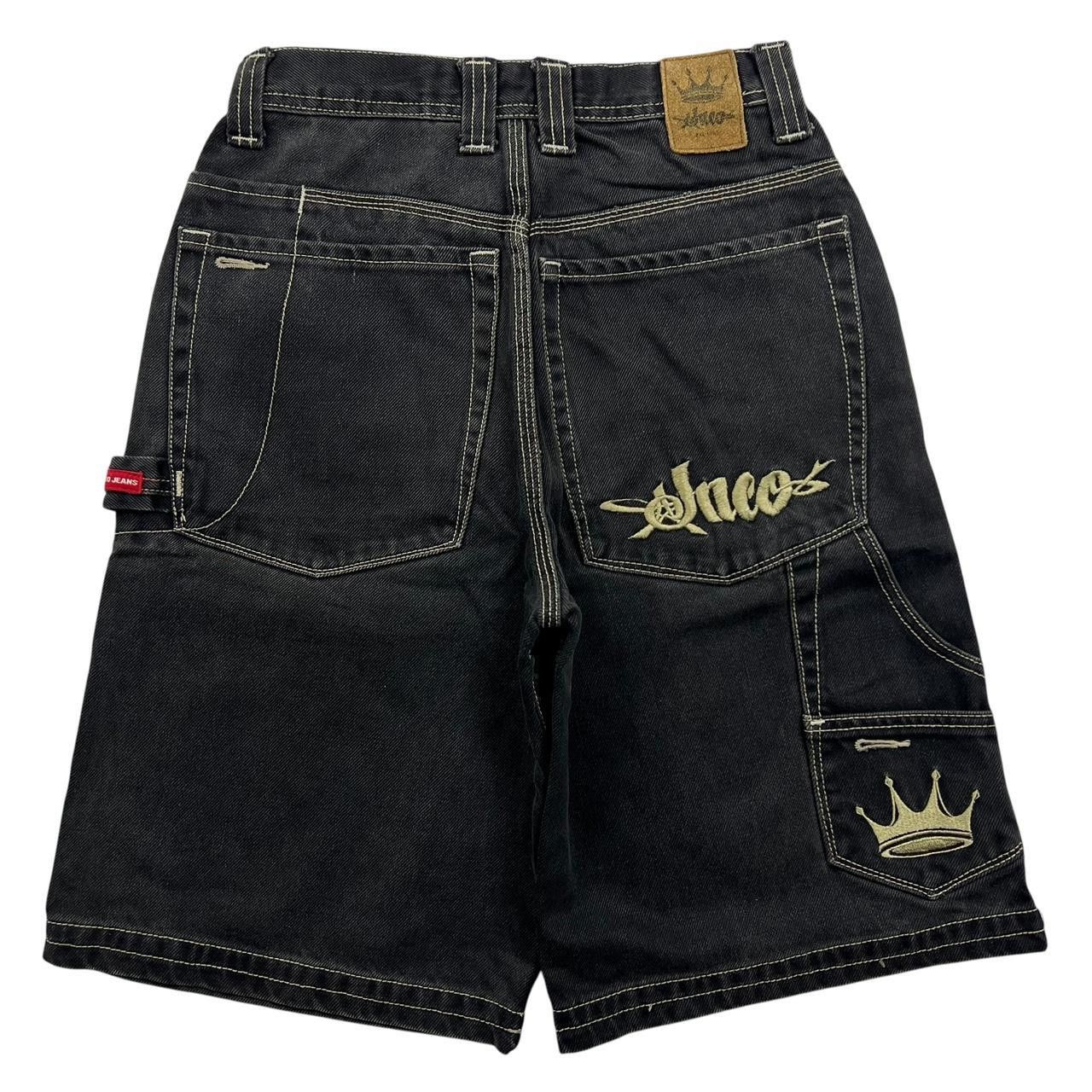 JNCO Vintage Jnco Crown Carpenter Denim Shorts / Jorts - Waist 27 Size US 27 - 1 Thumbnail