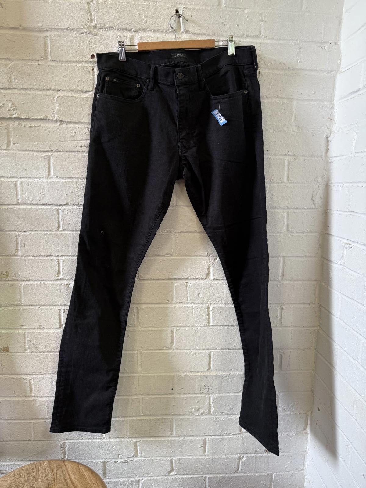 Unknown London Black Men's Skinny Jeans Size US 32 / EU 48 - 1 Thumbnail