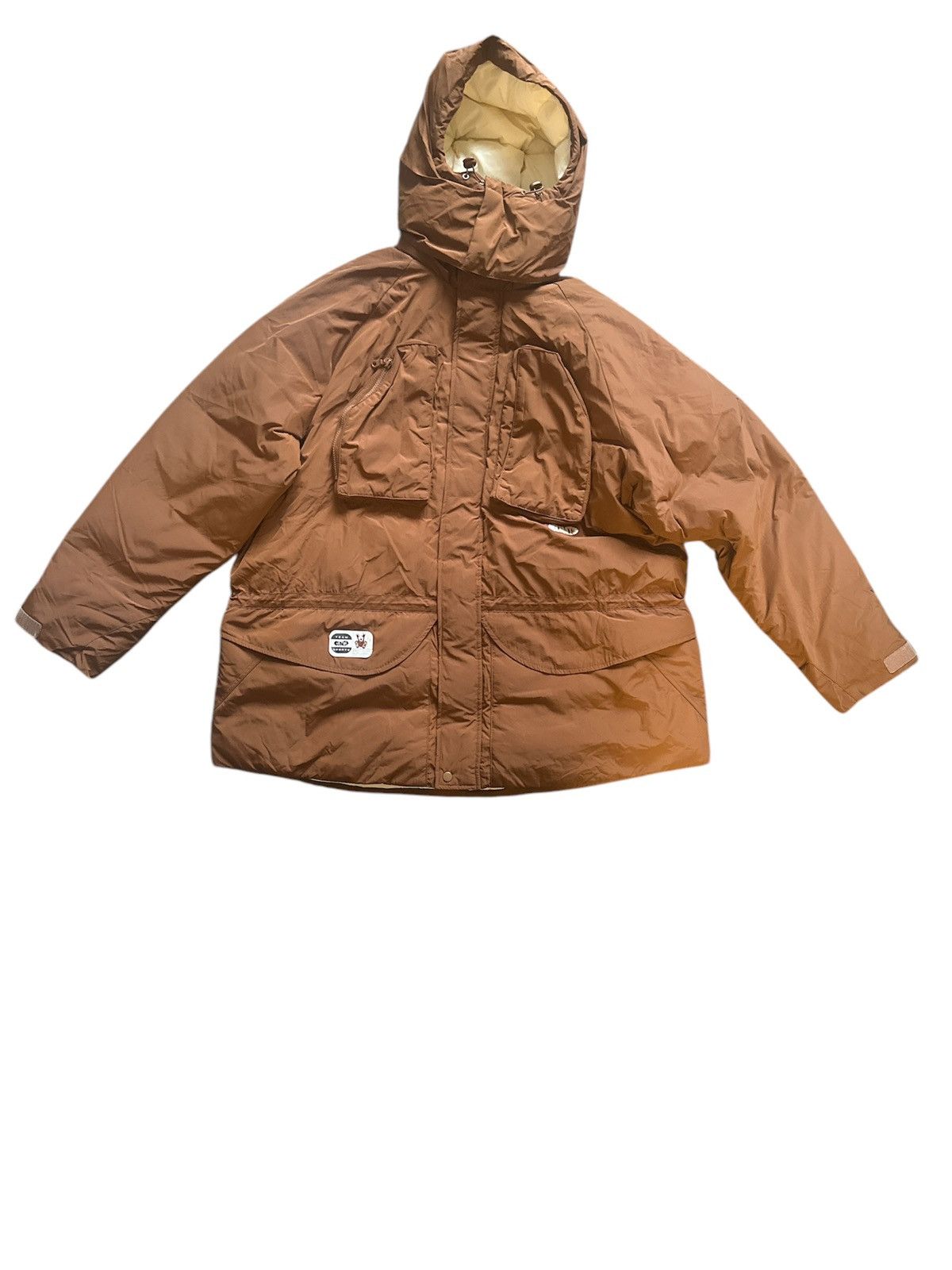 Clints Clint’s inc Brown Puffer Jacket Size US XL / EU 56 / 4 - 3 Thumbnail