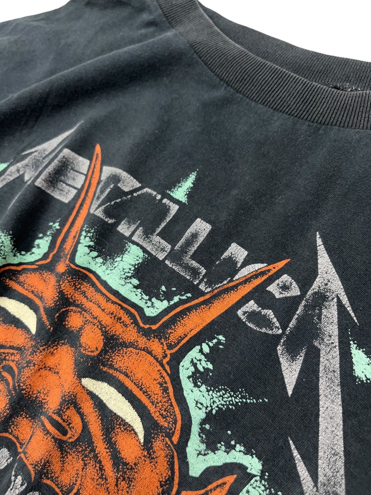 Metallica Vintage 90s Metallica Kill Em All T-shirt Slayer Pantera Size US XL / EU 56 / 4 - 5 Thumbnail