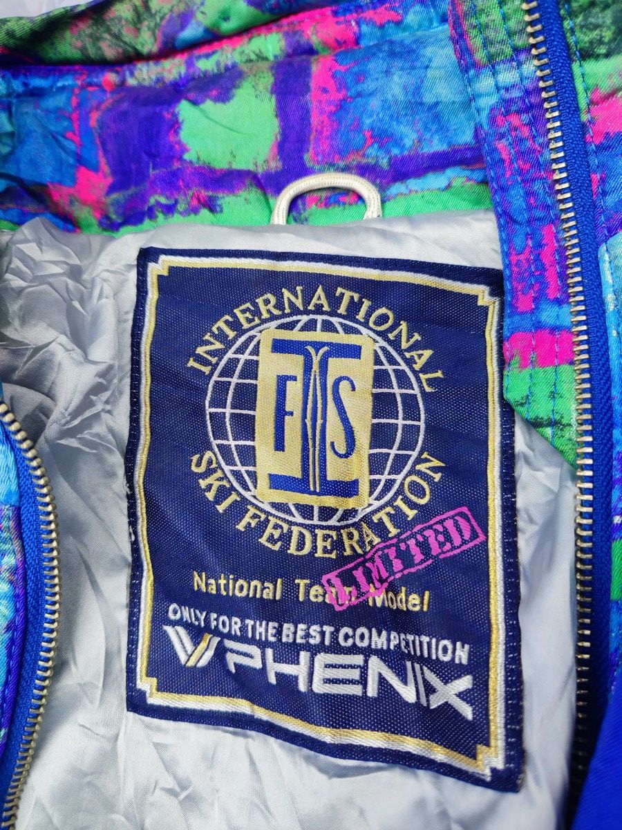 Phenix VTG 90s PHENIX FIS Limited Ski Jacket – Neon Abstract Print Size US L / EU 52-54 / 3 - 21 Thumbnail