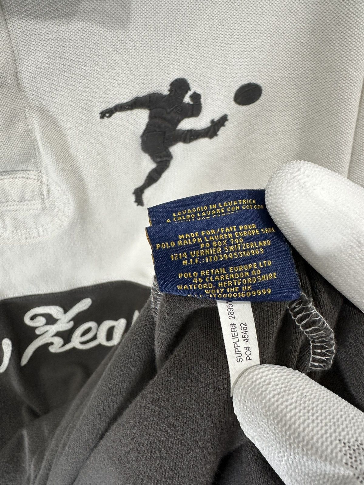Polo Ralph Lauren Rugby Ralph Lauren New Zealand Kicker Charcoal Grey XXL Size US XXL / EU 58 / 5 - 9 Thumbnail