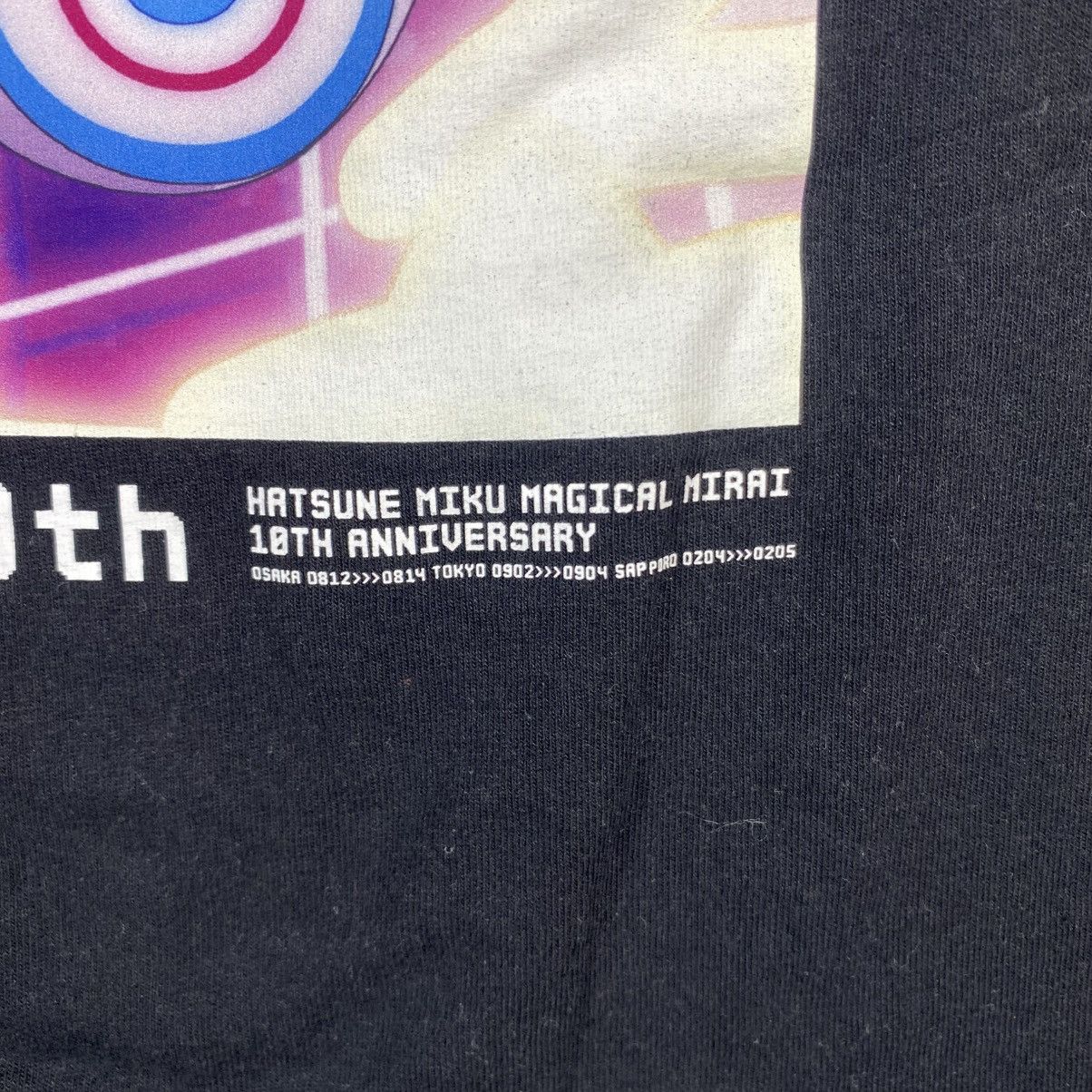 Anime HATSUNE MIKU Magical Mirai 10th Anniversary Sapporo TeeShirt Size US M / EU 48-50 / 2 - 2 Thumbnail
