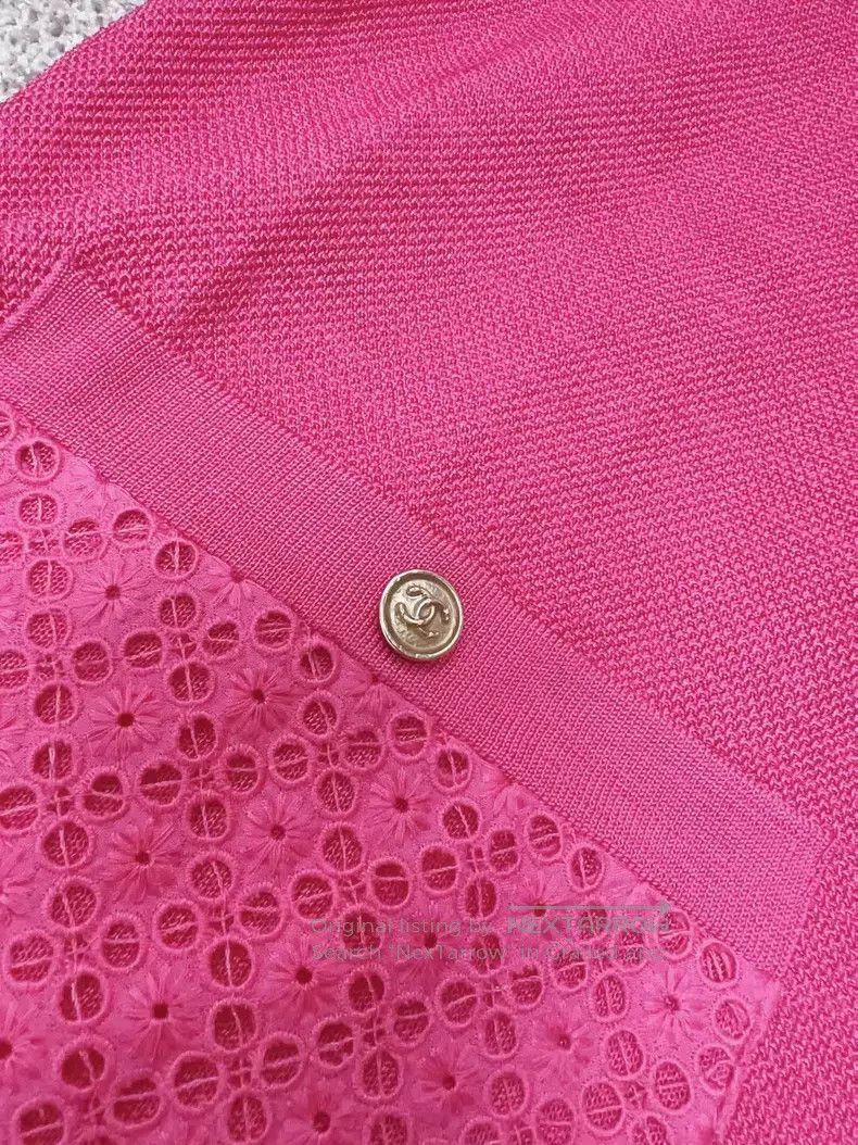 Chanel Chanel Knitted Polo short-sleeved dress Size XXS / US 00 / IT 34 - 5 Thumbnail