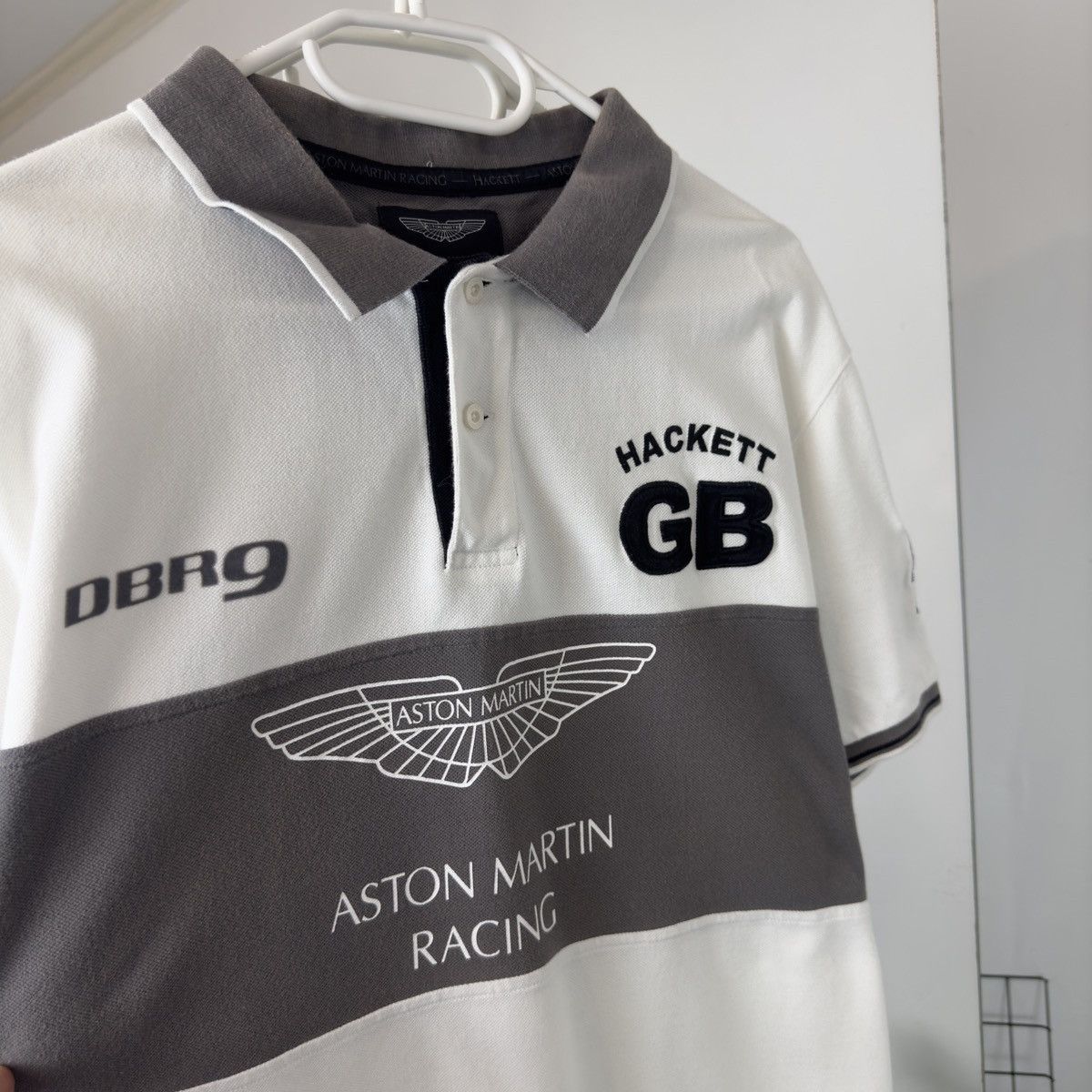 Hackett Aston Martin Rugby Vintage Racing GB Size US XXL / EU 58 / 5 - 2 Thumbnail