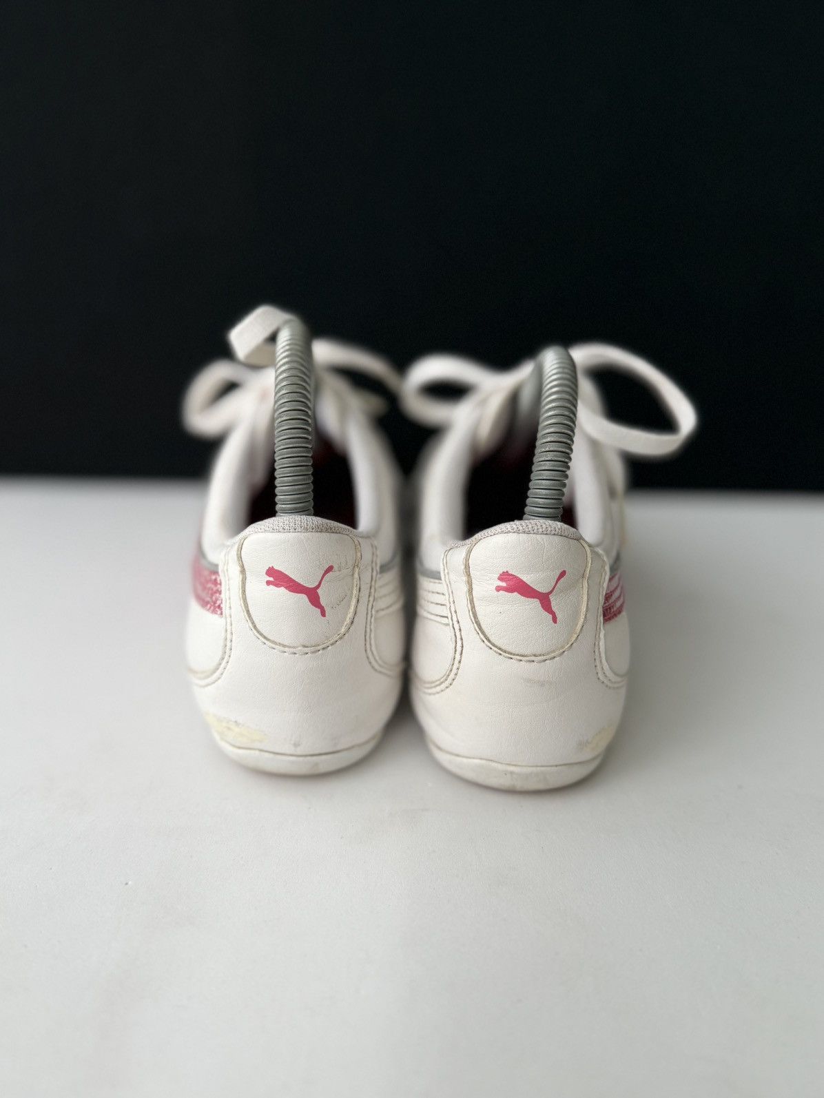 Puma PUMA Low Top Women's Trainers White & Pink Size 37 Size US 7 / IT 37 - 8 Thumbnail