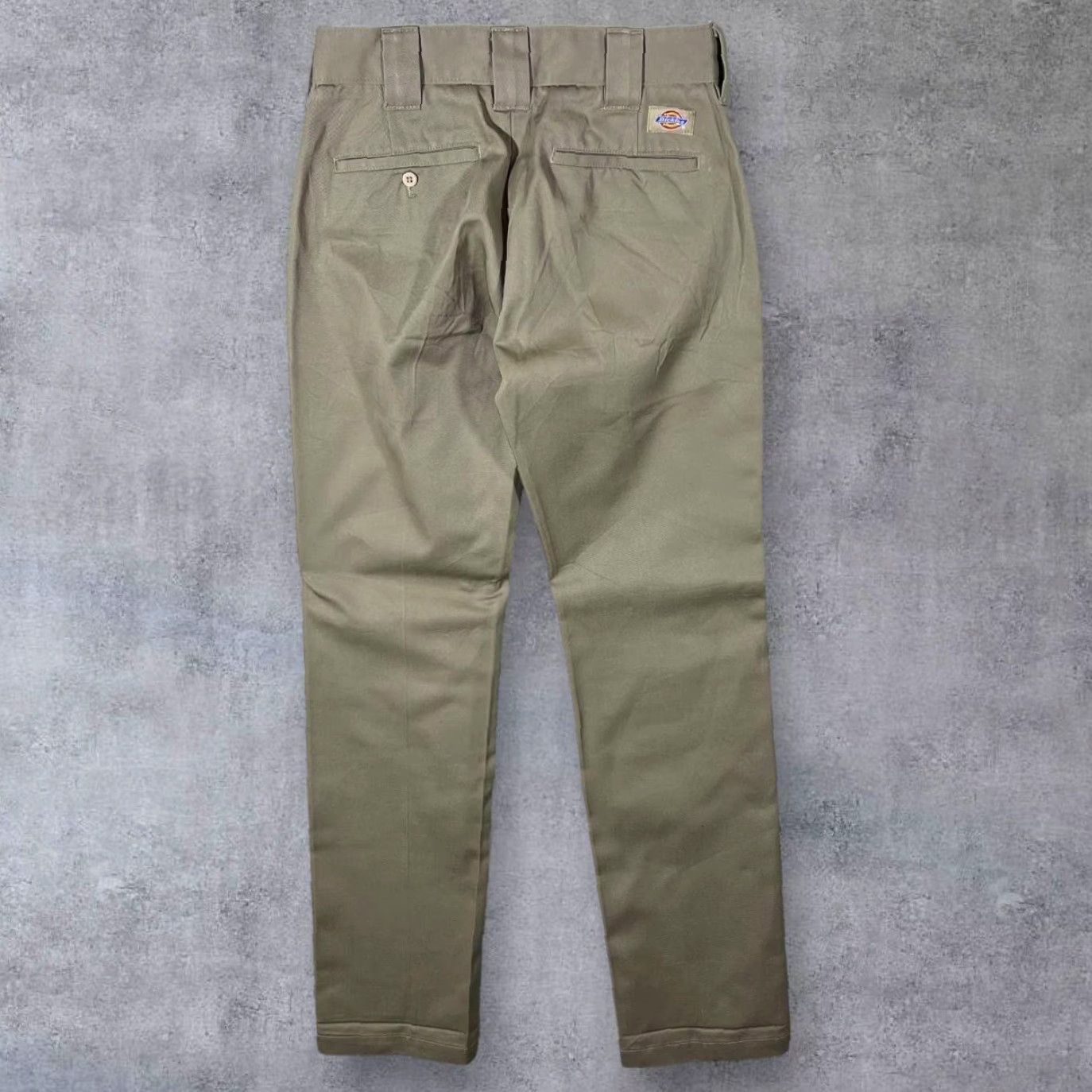 Dickies Dickies Classic Beige Skater Workwear Slim Straight Chino Trousers Mens W28 Size US 28 / EU 44 - 3 Thumbnail