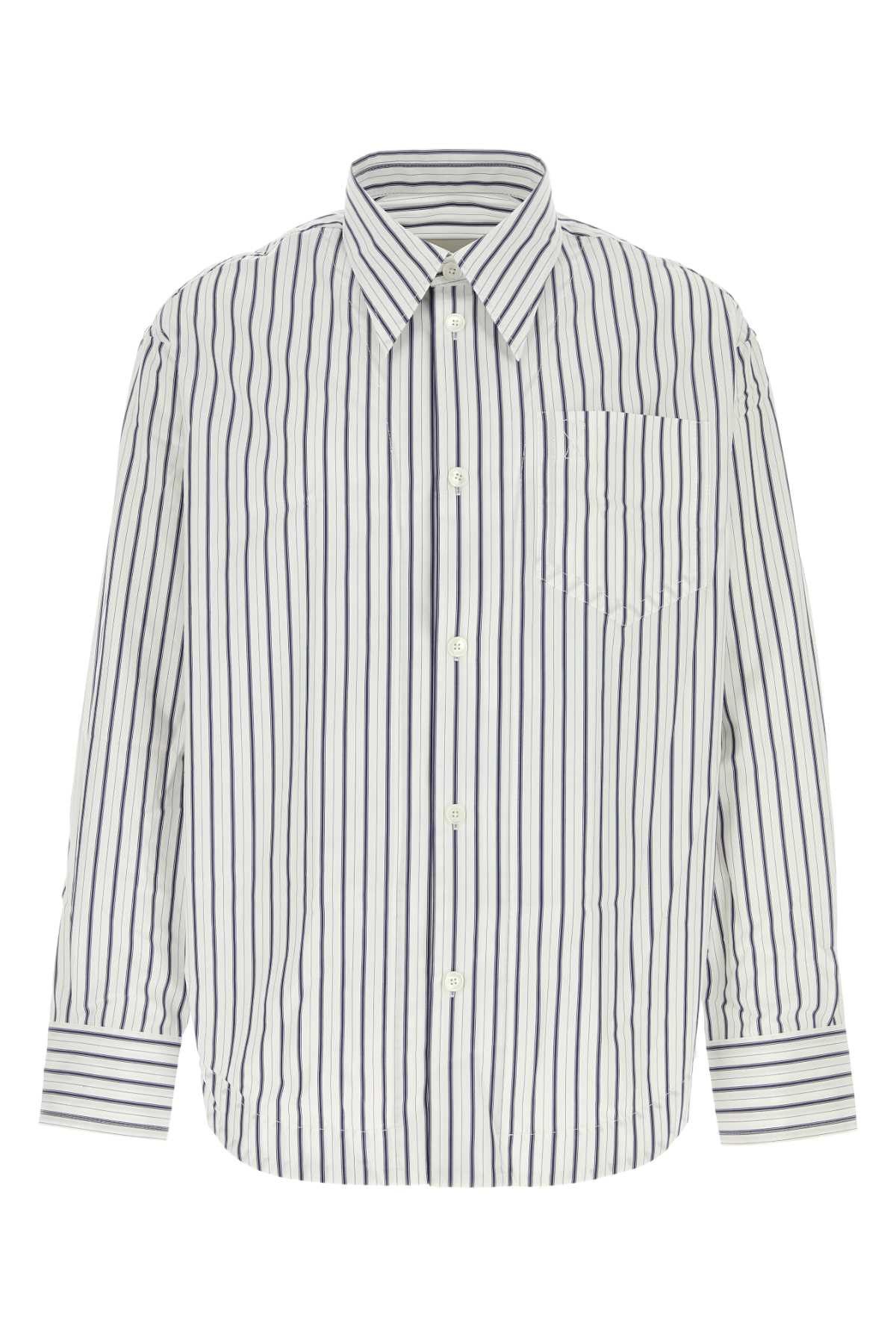 AMI Embroidered Poplin Shirt Size US XL / EU 56 / 4 - 1 Thumbnail