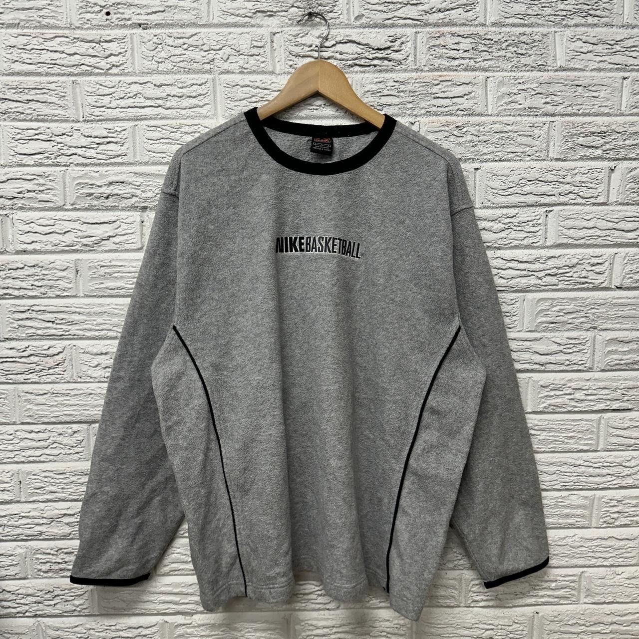 Nike Vintage Nike Basketball Grey Fleece Pullover Men’s Large Size US L / EU 52-54 / 3 - 2 Thumbnail