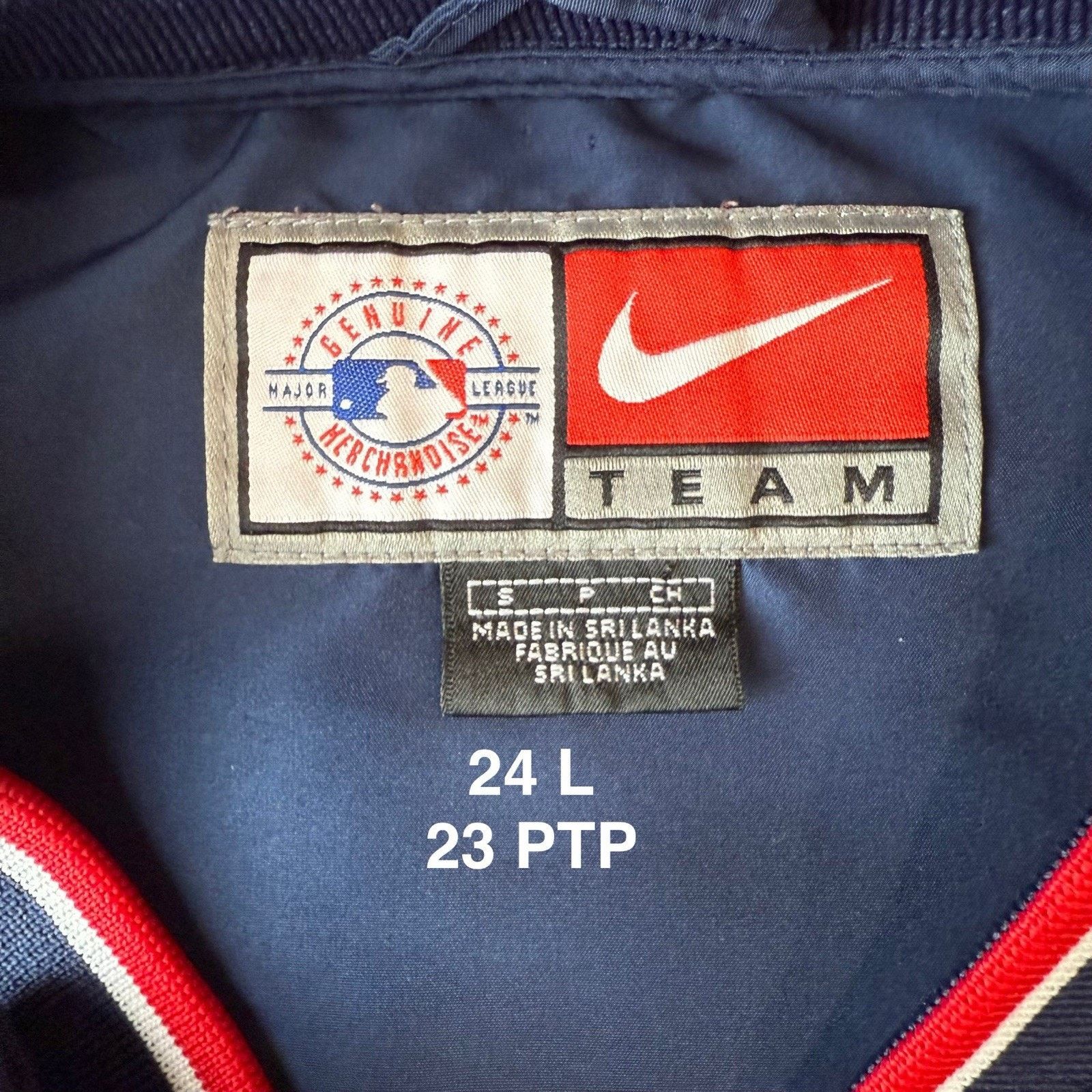 Nike × Vintage Vintage Boston Red Sox Sweatshirt Small Navy Y2K Nike Center Size US S / EU 44-46 / 1 - 8 Thumbnail