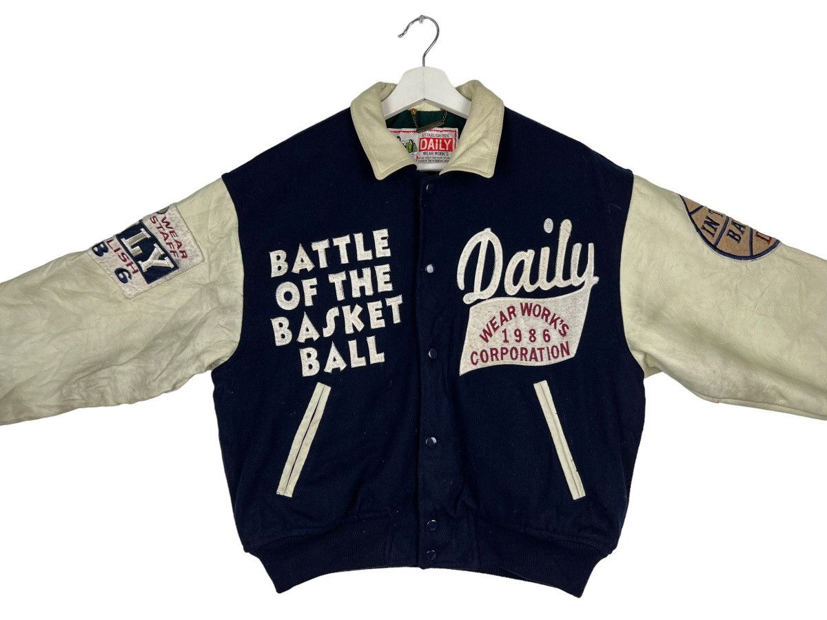 Buzz Rickson's 🔥 1980s VINTAGE DAILY WEAR WORK BATTLE OF THE BASKETBALL Size US M / EU 48-50 / 2 - 9 Thumbnail