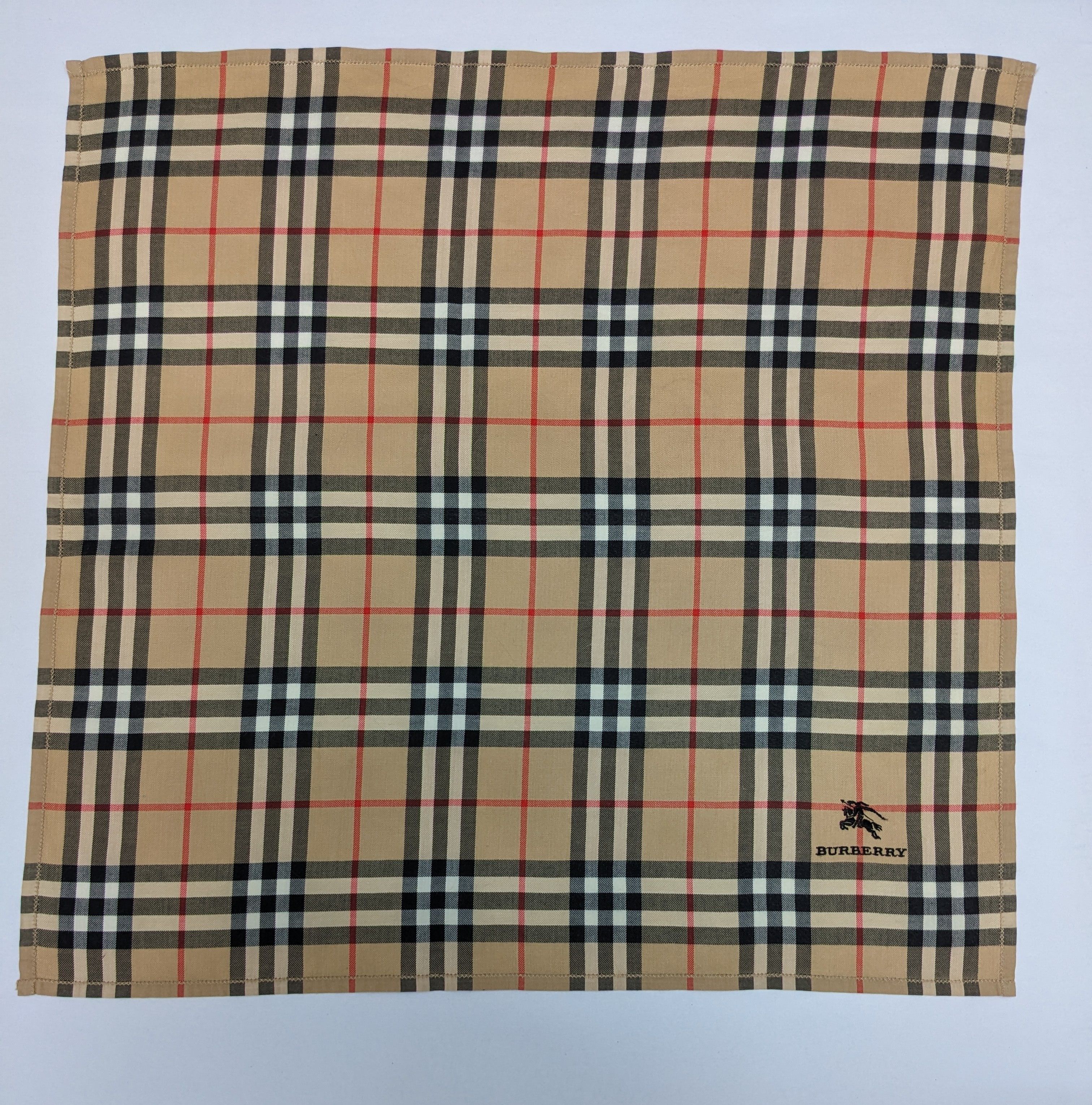 Burberry Vintage Burberry Handkerchief Nova Check Classic Camel Size ONE SIZE - 3 Thumbnail