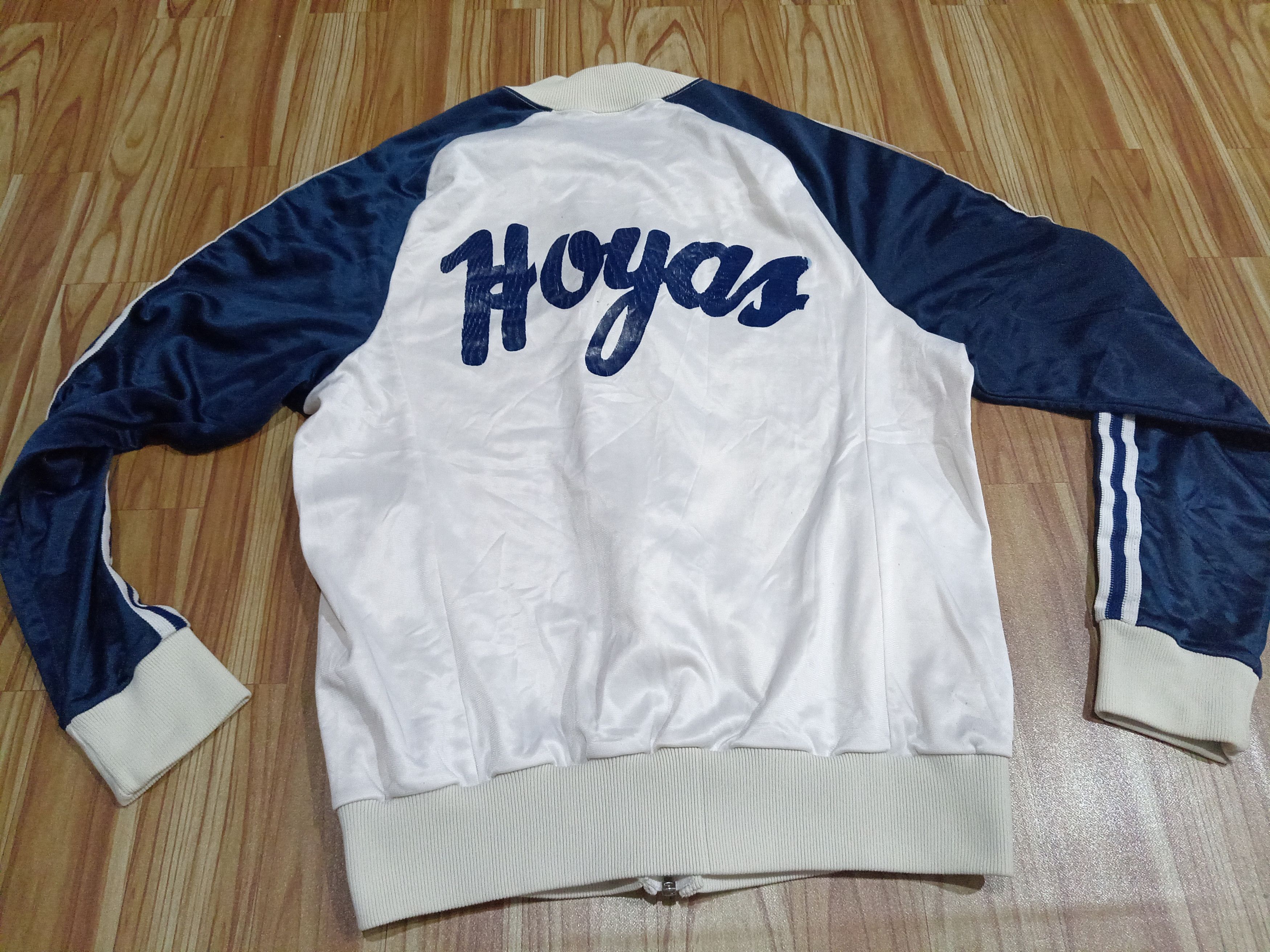 Adidas × Vintage Vintage Adidas atp Georgetown track hoyas jackets Size US M / EU 48-50 / 2 - 6 Thumbnail
