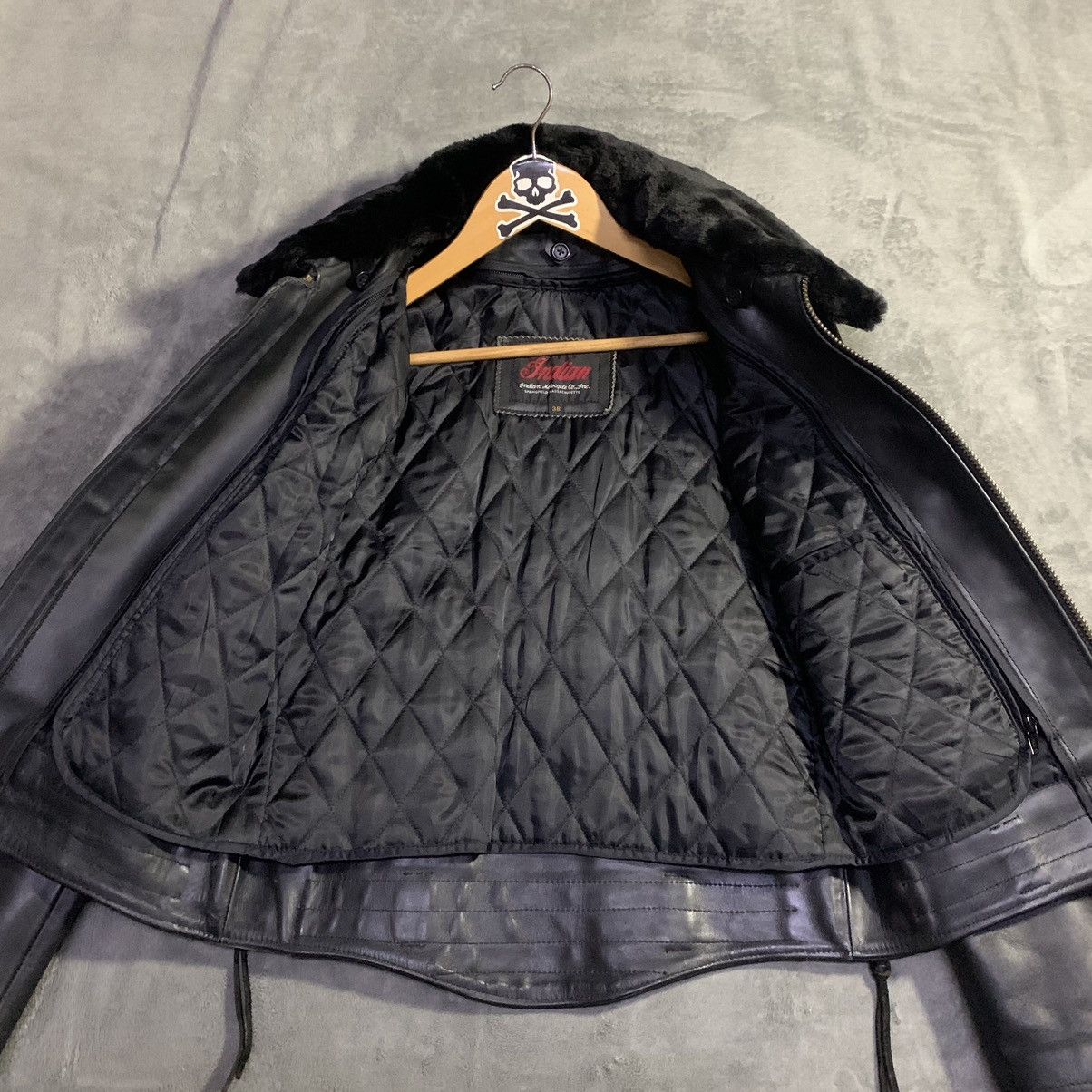 Indian Motorcycle Jacket Leather Indian Motorcycle Springfield Massachusetts Size US M / EU 48-50 / 2 - 13 Thumbnail