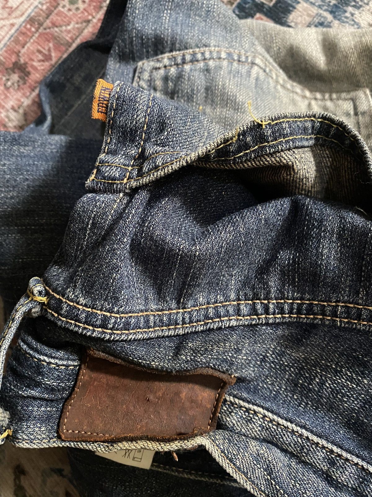 Edwin Vintage Edwin Selvedge Distressed Jeans Size US 30 / EU 46 - 7 Thumbnail
