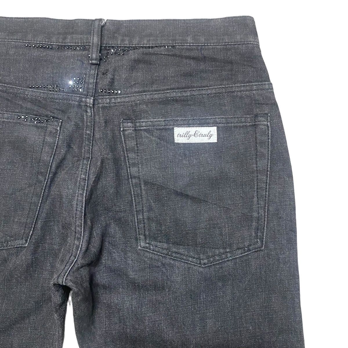 Swagger Swagger Diamond Black Denim Jeans Trilly&Truly Size US 32 / EU 48 - 12 Thumbnail