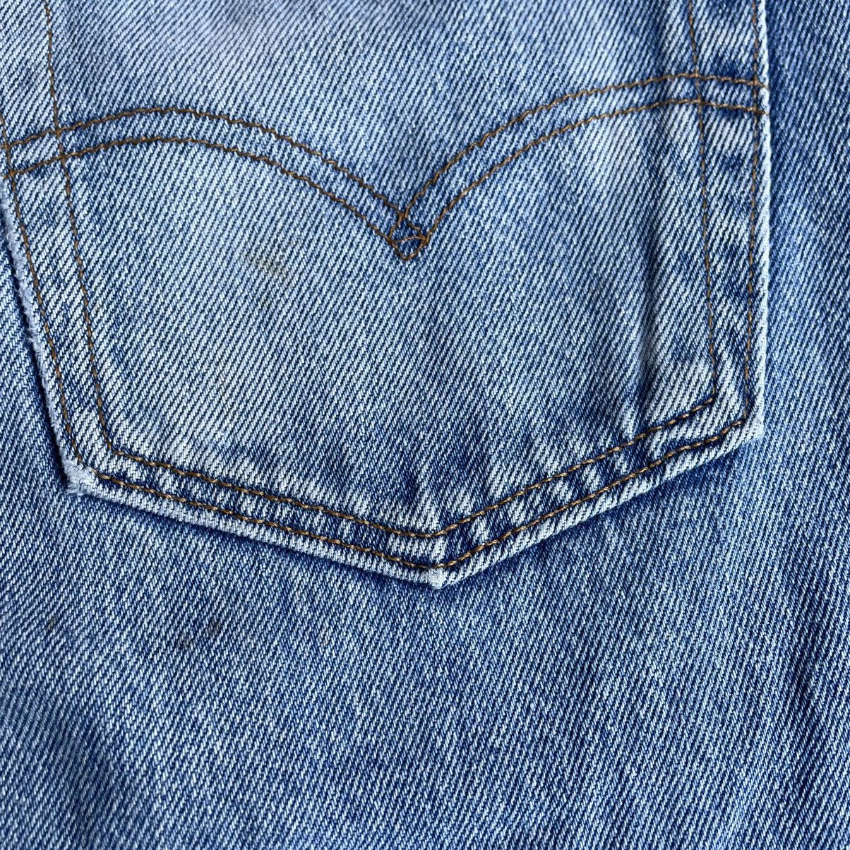 Levi's Vintage Clothing 🔥Vintage 90s Levis 501 Stoned Washed Distress Dirty Jeans Size US 34 / EU 50 - 14 Thumbnail