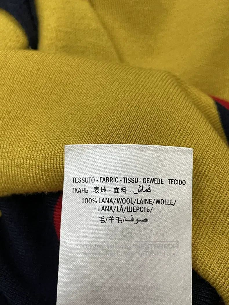 Gucci Gucci Yellow lace striped short sleeves Size S / US 4 / IT 40 - 6 Thumbnail