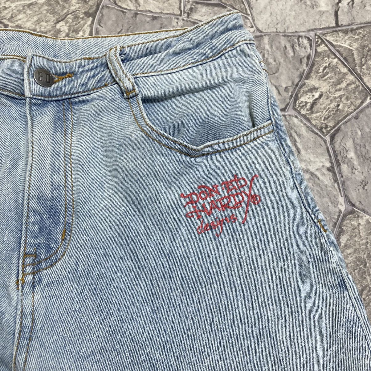 Ed Hardy Vintage Ed Hardy Flared Jeans y2k Size 31" - 10 Thumbnail