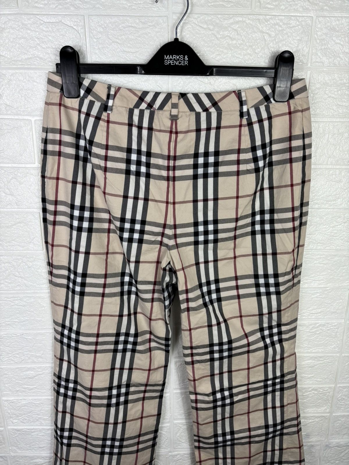 Burberry Burberry Nova Check Pants Made in France Men Size S Size US 31 - 8 Thumbnail