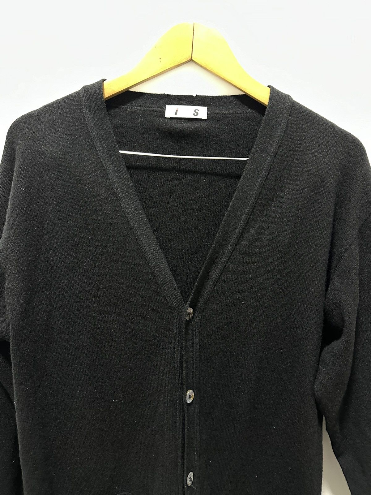 Issey Miyake Vintage Issey Miyake Cardigan Wool Distressted Size US M / EU 48-50 / 2 - 2 Thumbnail