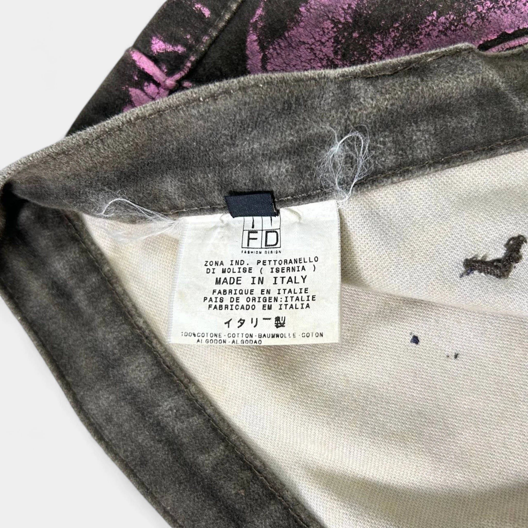 Just Cavalli Just Cavalli 2000's Paint Splatter Brown Pants Size US 30 / EU 46 - 8 Thumbnail