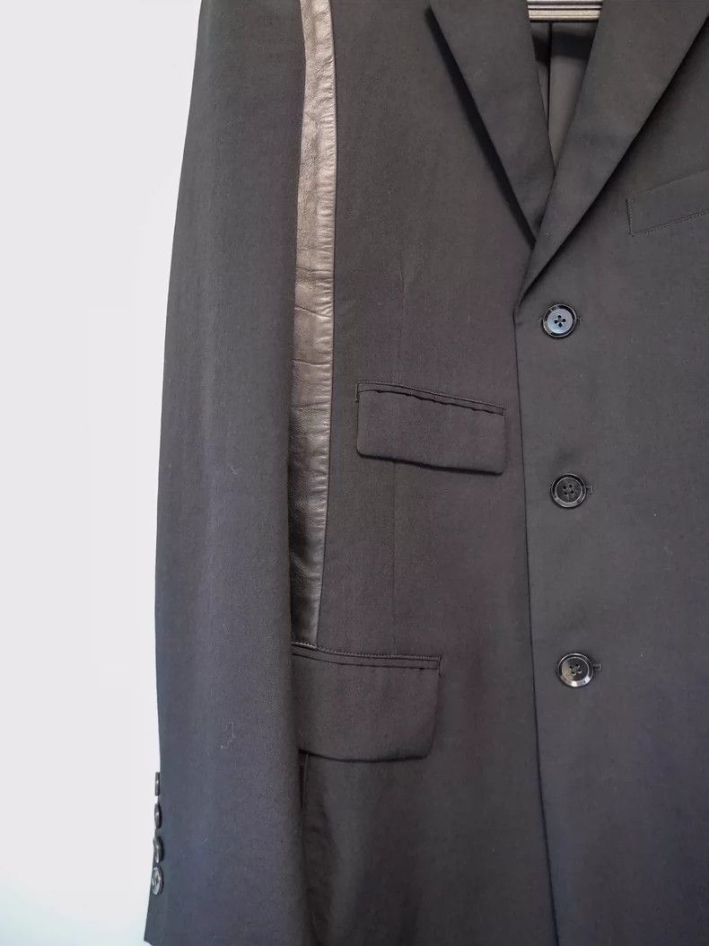 Yohji Yamamoto YohjiYamamoto 2009SS first year slogan leather jacket-2505 Size US L / EU 52-54 / 3 - 3 Thumbnail