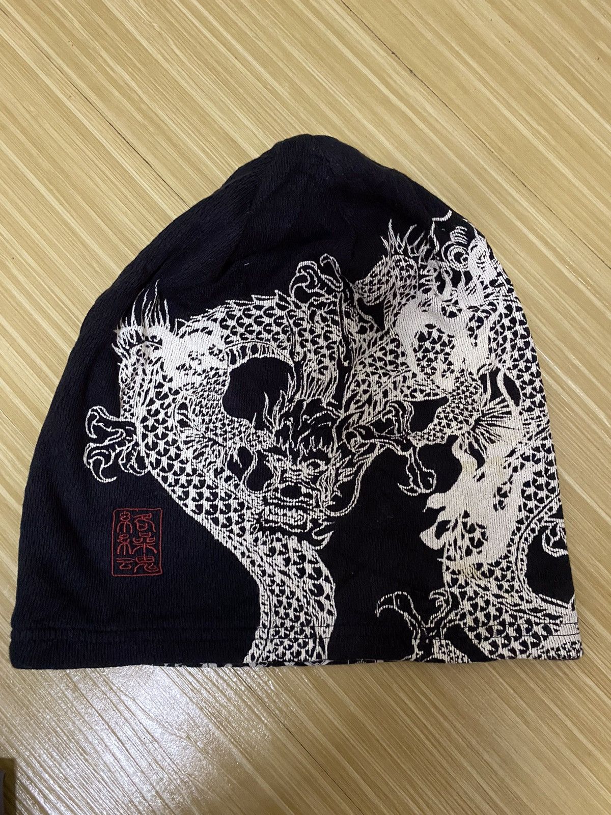 Seditionaries Japanese Brand Rare Design Overprint Dragon Sukajan Hat Size ONE SIZE - 6 Thumbnail