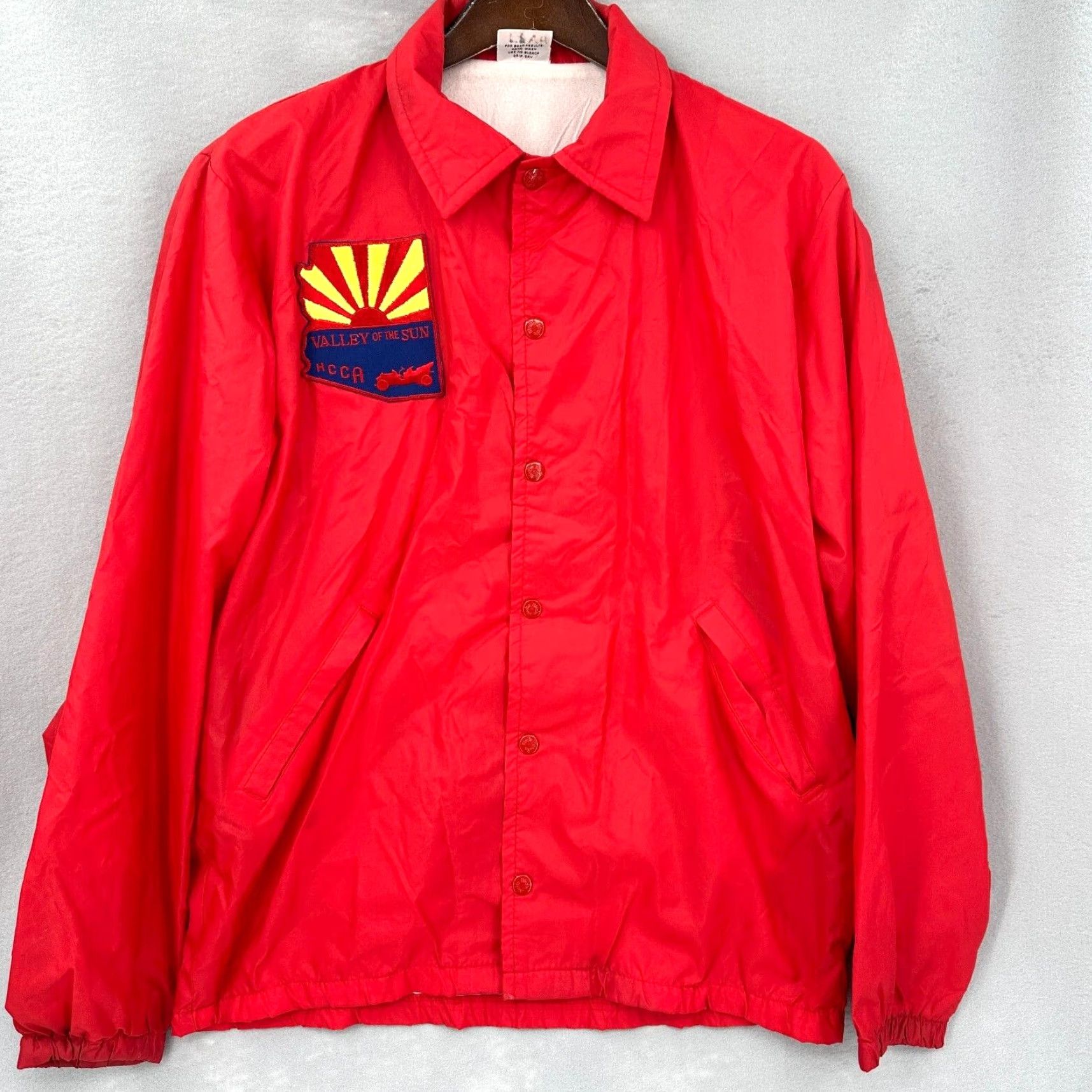 Vintage VTG Birdie Jacket Mens M Nylon Red Windbreaker 1980s Casual Sporty Size US M / EU 48-50 / 2 - 2 Thumbnail