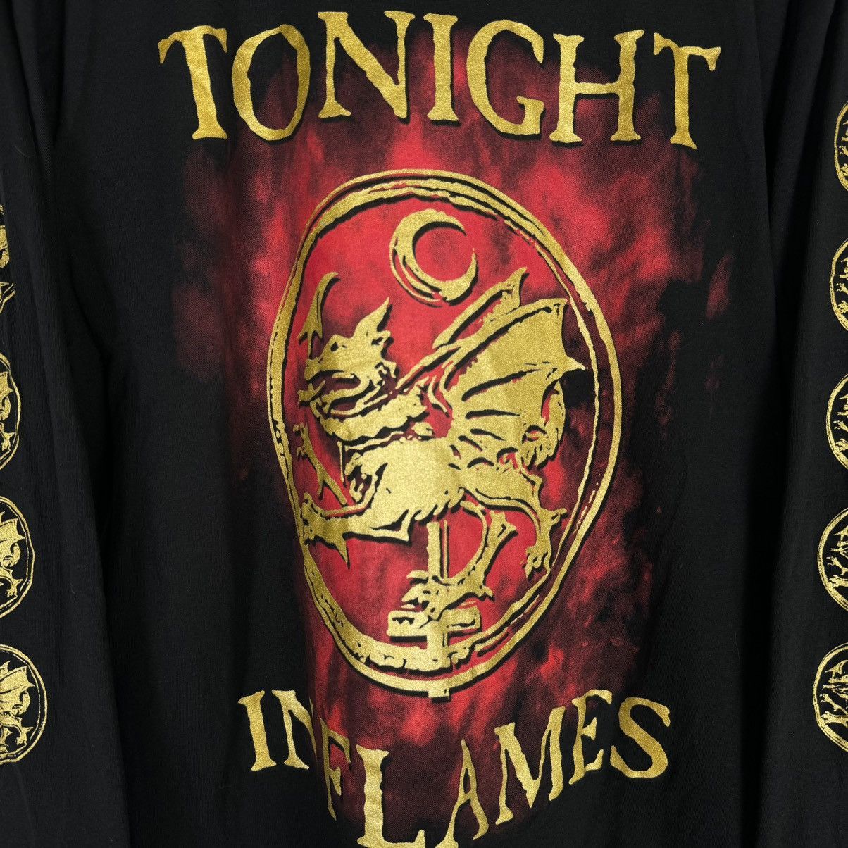 Band Tees Vintage 2000 Cradle Of Filth Tonight In Flames Euro LS Shirt Size US L / EU 52-54 / 3 - 3 Thumbnail