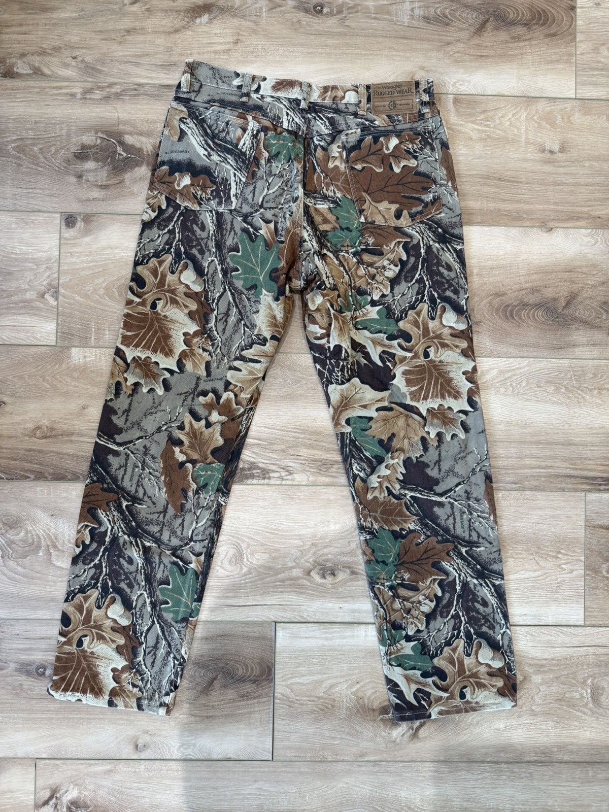 Wrangler Wrangler Vintage Camo Denim Made in USA 34x32 Size US 34 / EU 50 - 4 Thumbnail