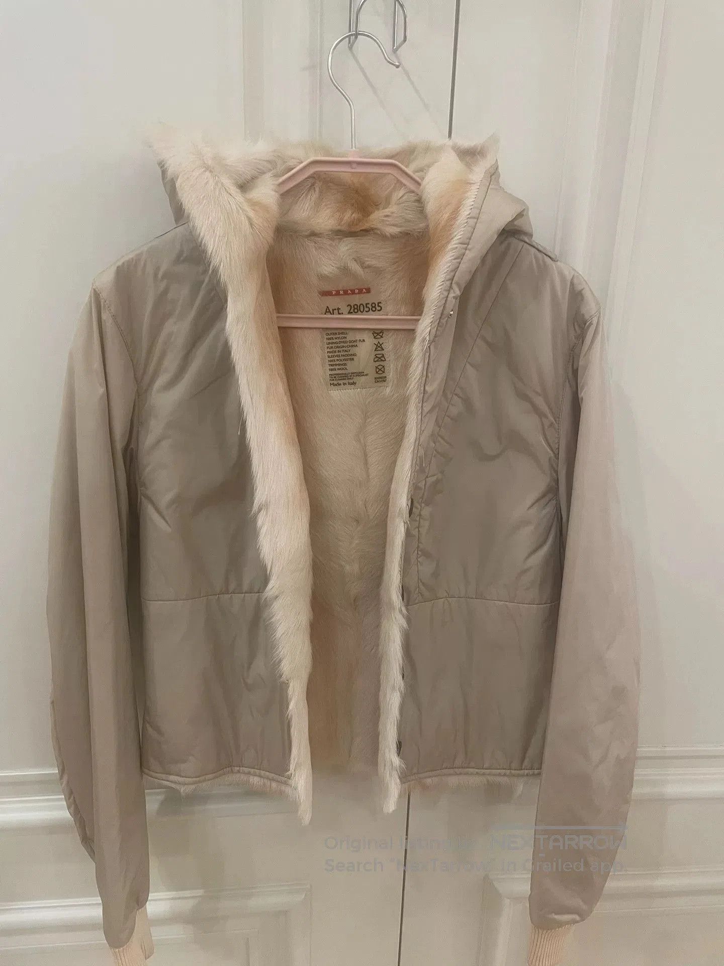 Prada PRADA Fur Liner Size 46. Size US S / EU 44-46 / 1 - 1 Thumbnail