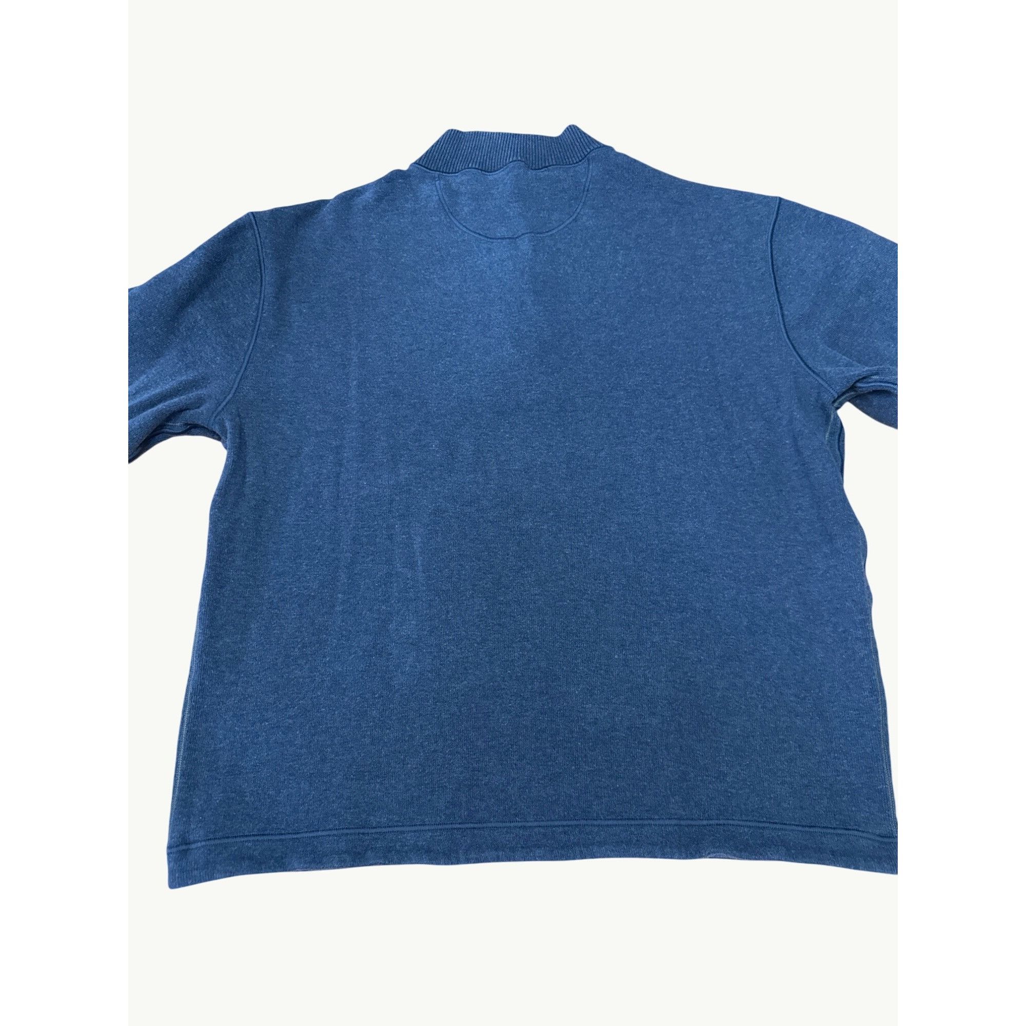 Other Dark Blue Light Blue Mens Quarter Zip Pullover Reversible Sw Size US XL / EU 56 / 4 - 5 Thumbnail
