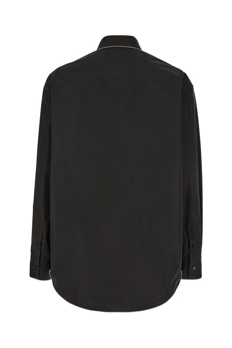 Off-White o1y0325 Logo Solid Color Shirt in Black Size US S / EU 44-46 / 1 - 3 Thumbnail