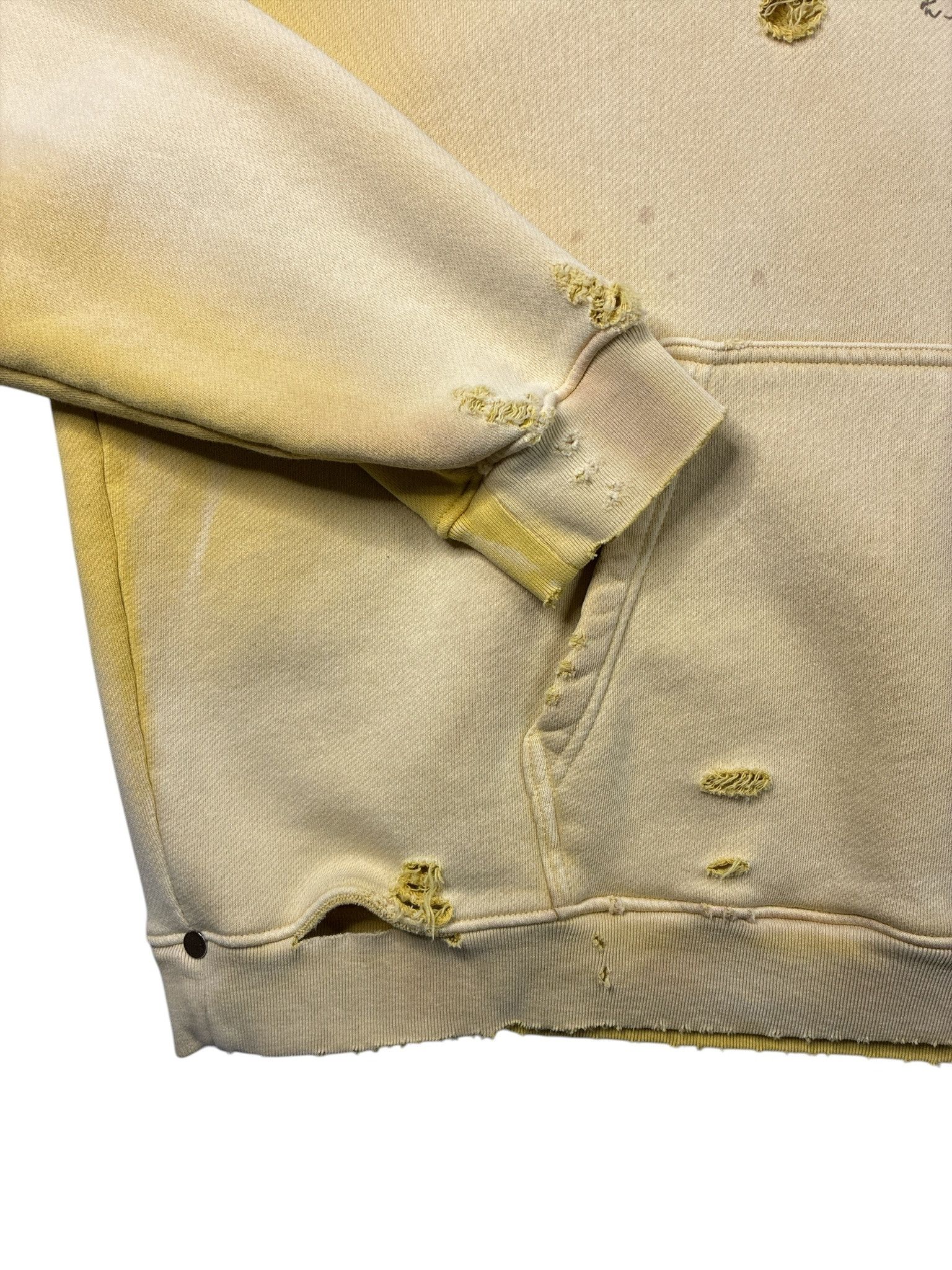 Paly Hollywood PALY: Yellow 'EPDS' Hoodie Size US M / EU 48-50 / 2 - 3 Thumbnail