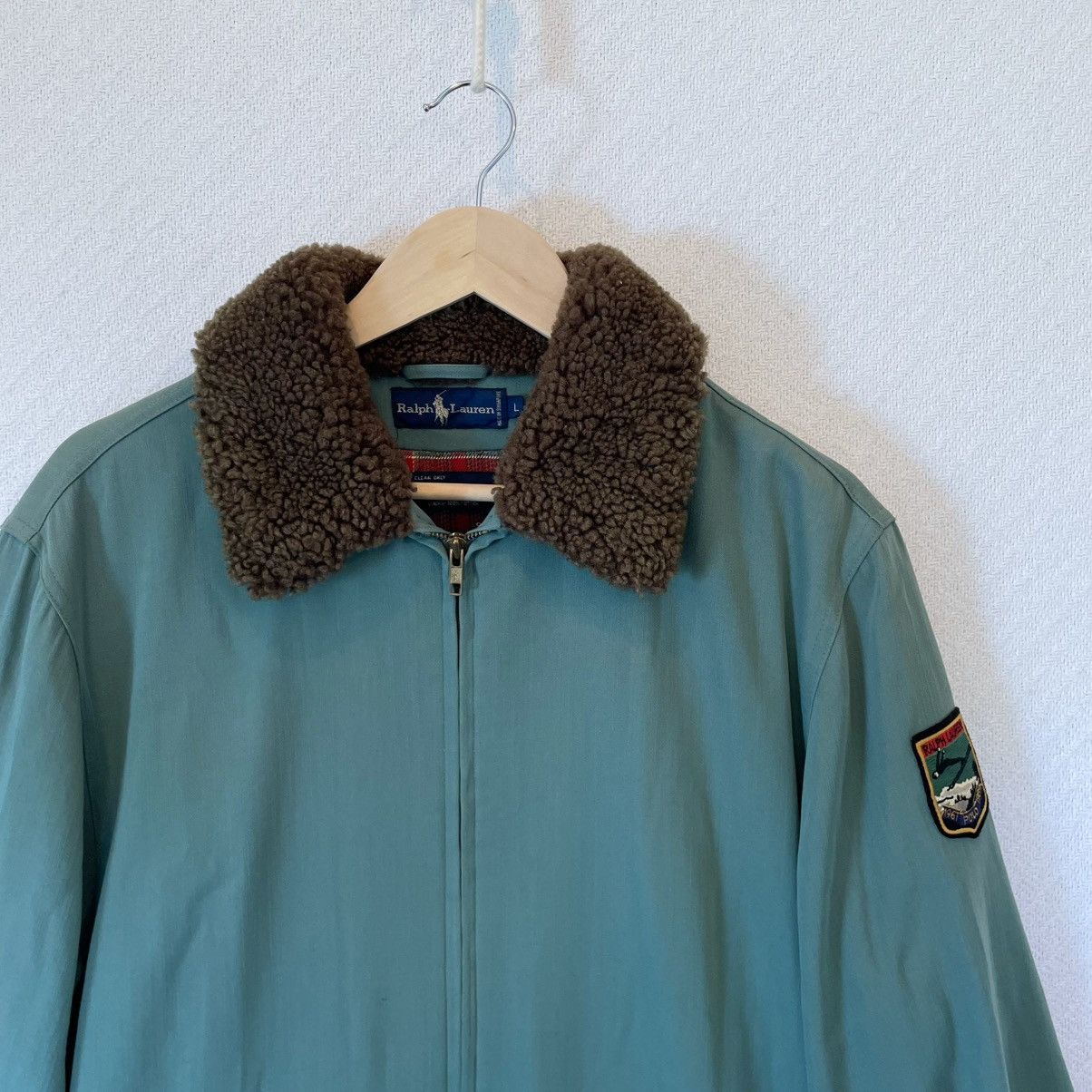 Ralph Lauren Gabardine Suicide Ski Jacket 40s Style Reproduction Size US L / EU 52-54 / 3 - 2 Thumbnail