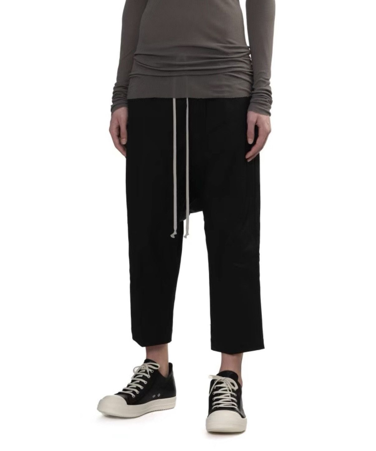 Rick Owens Rick Owens 22SS Drawstring Cropped Pants Size US 34 / EU 50 - 7 Thumbnail