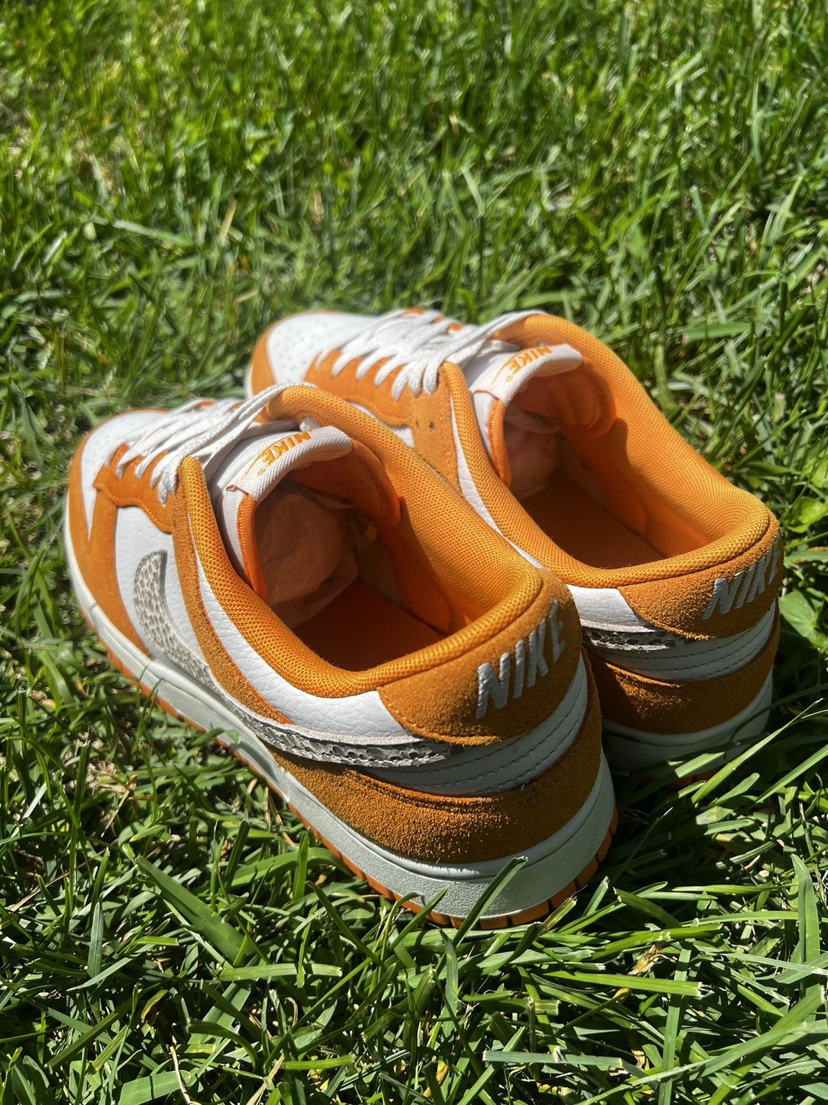 Nike CLEAN Nike Dunk Low size 12 Kumquat Mens Shoes 2023 Orange Size US 12 / EU 45 - 5 Thumbnail