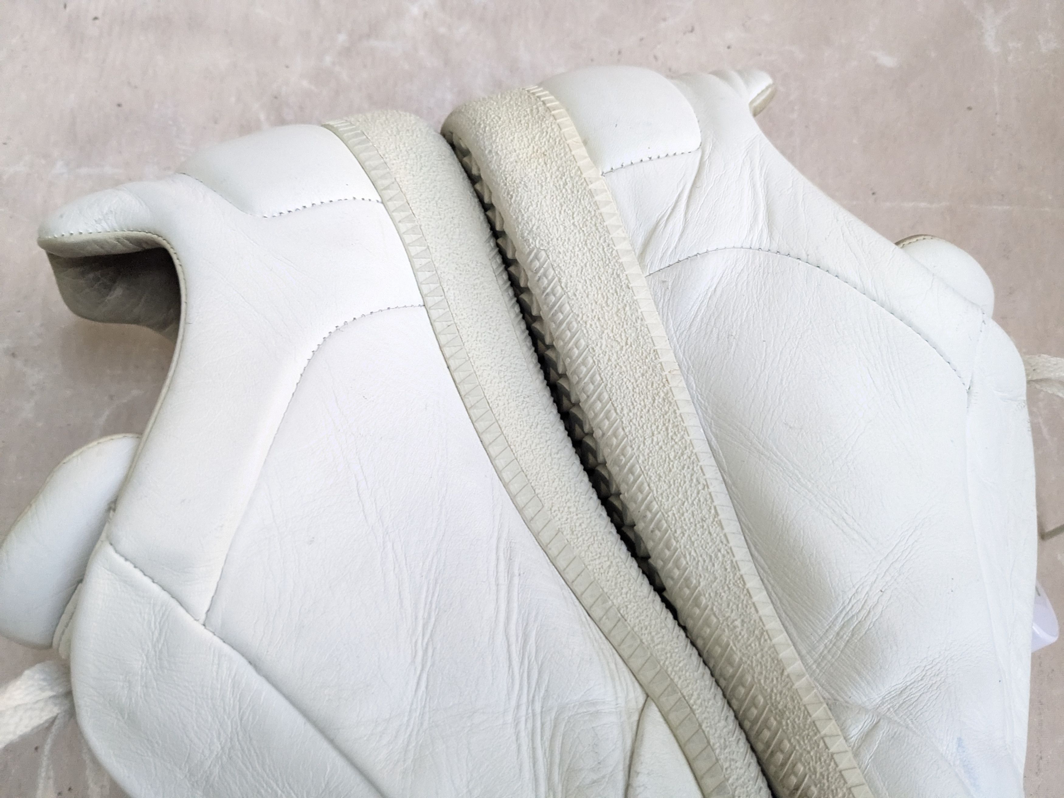 Maison Margiela Maison Margiela Future White 11 44 Low Tops Leather Size US 11 / EU 44 - 15 Thumbnail
