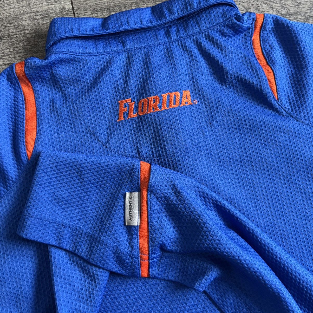 Nike Nike Team Florida Gators Blue Dri-Fit Polo Size US L / EU 52-54 / 3 - 5 Thumbnail